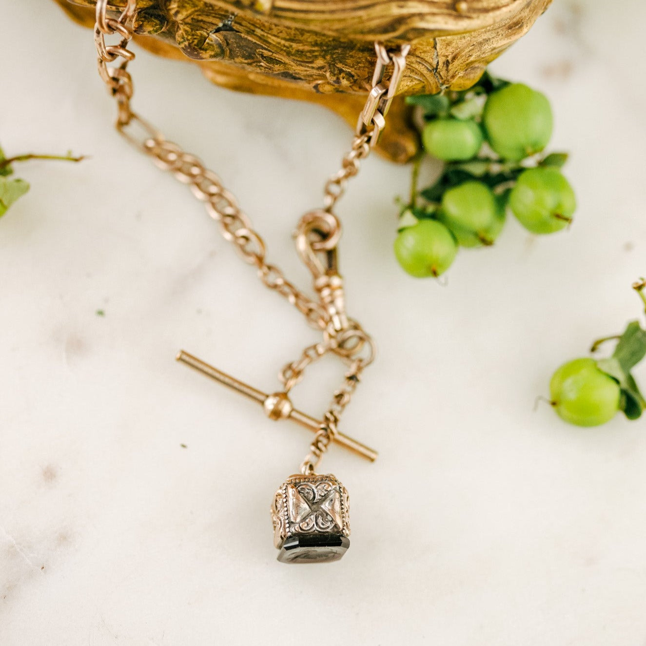 Parry Original Trellis Toggle Necklace