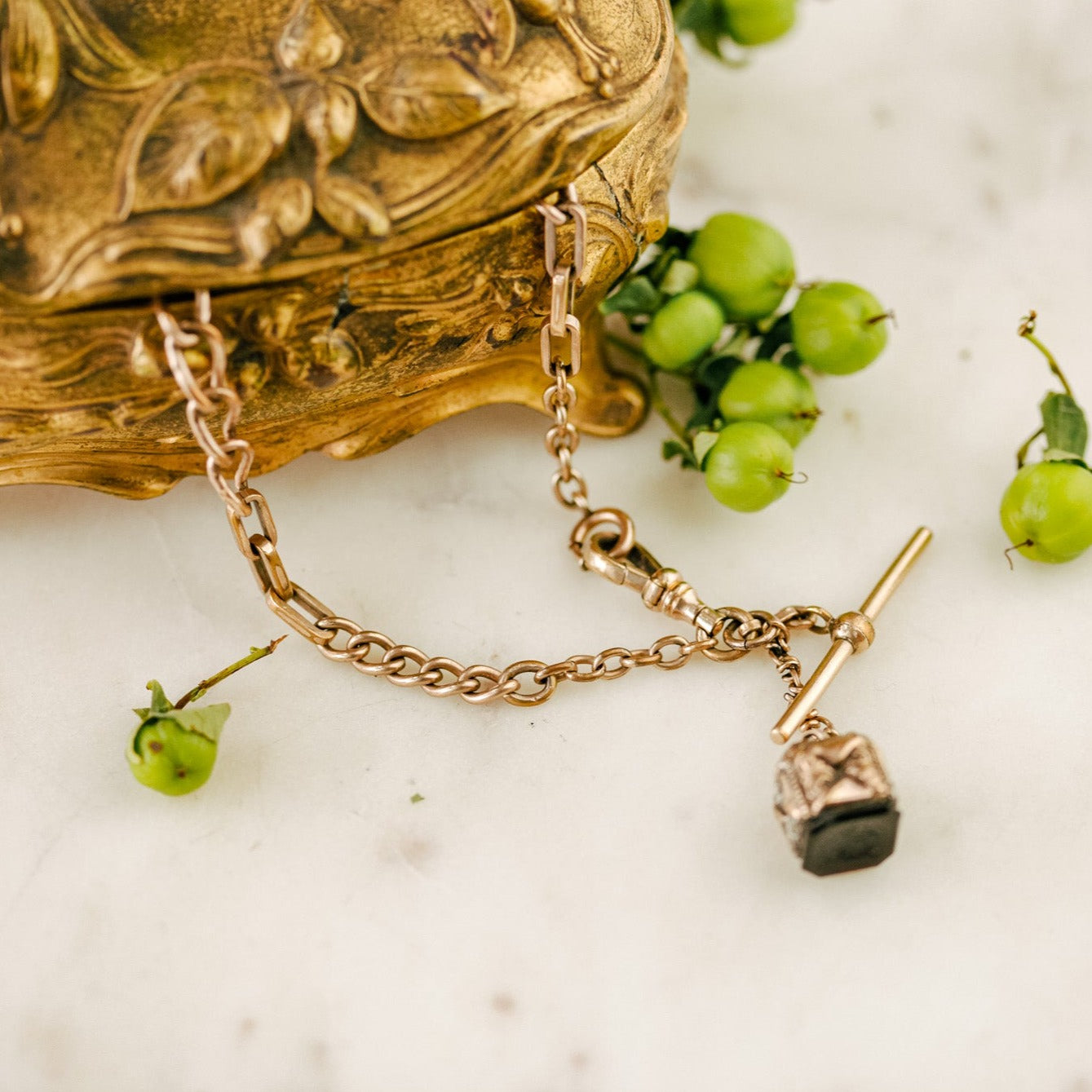 Parry Original Trellis Toggle Necklace