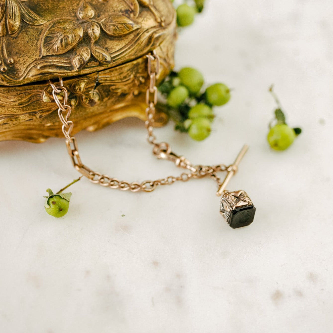 Parry Original Trellis Toggle Necklace