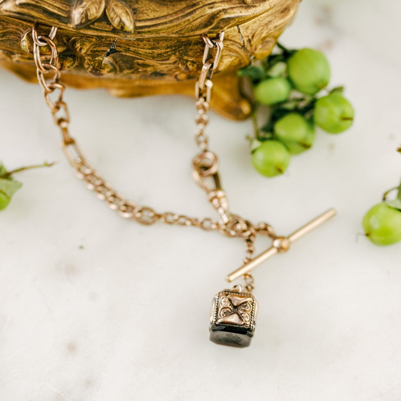 Parry Original Trellis Toggle Necklace