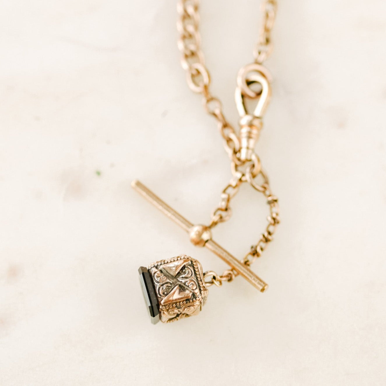 Parry Original Trellis Toggle Necklace