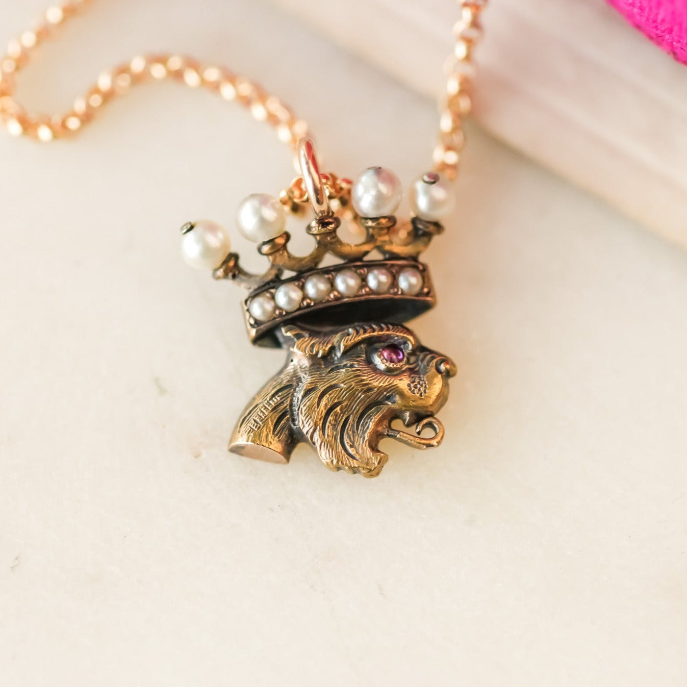 Hoult Crowned Pearl Pendant