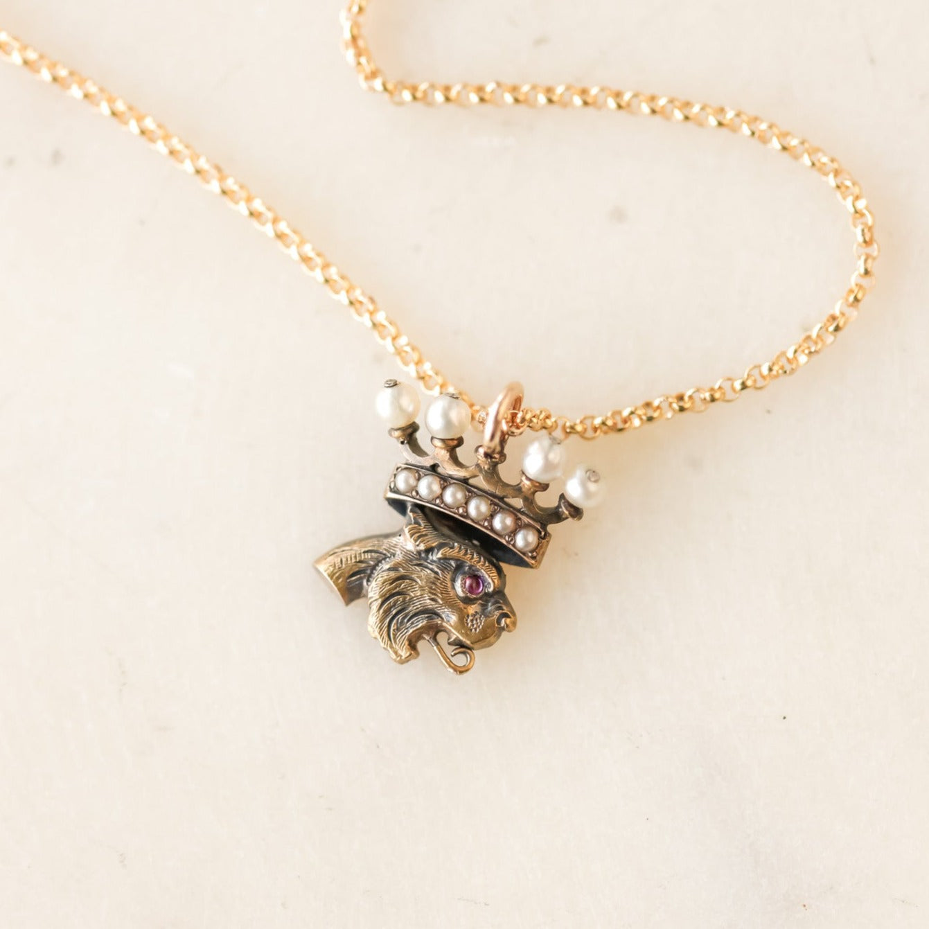 Hoult Crowned Pearl Pendant