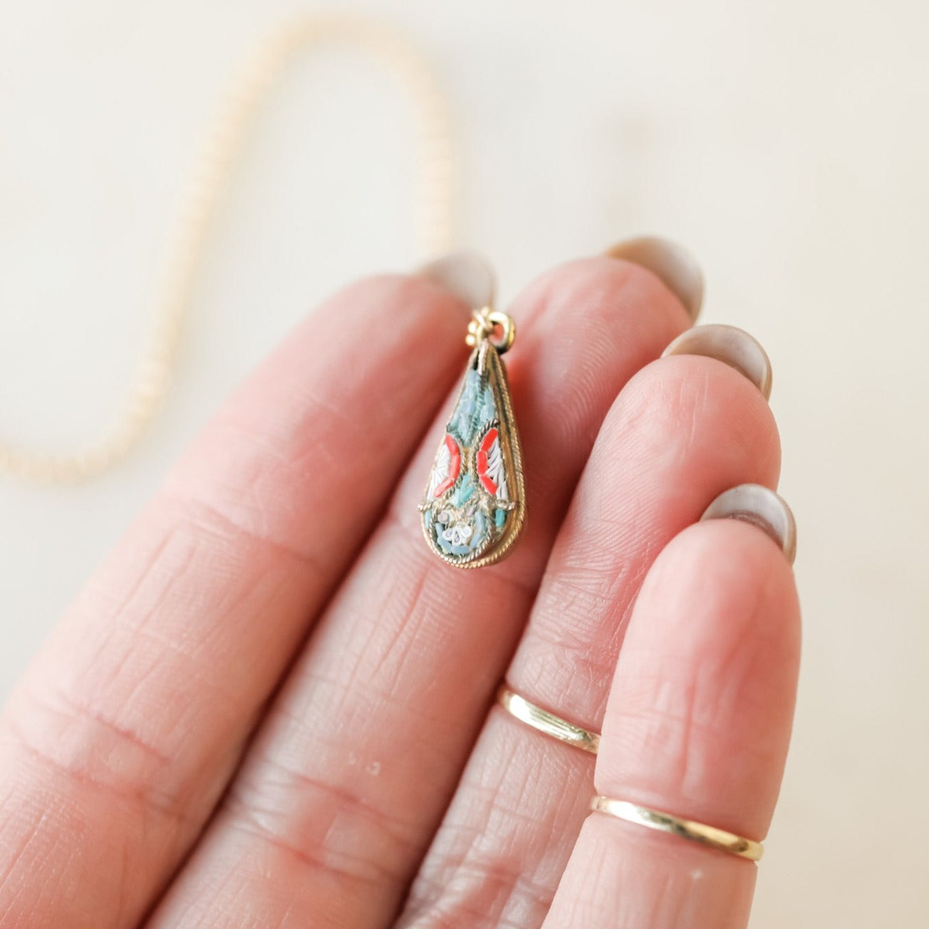 Stefano Micromosaic Pendant