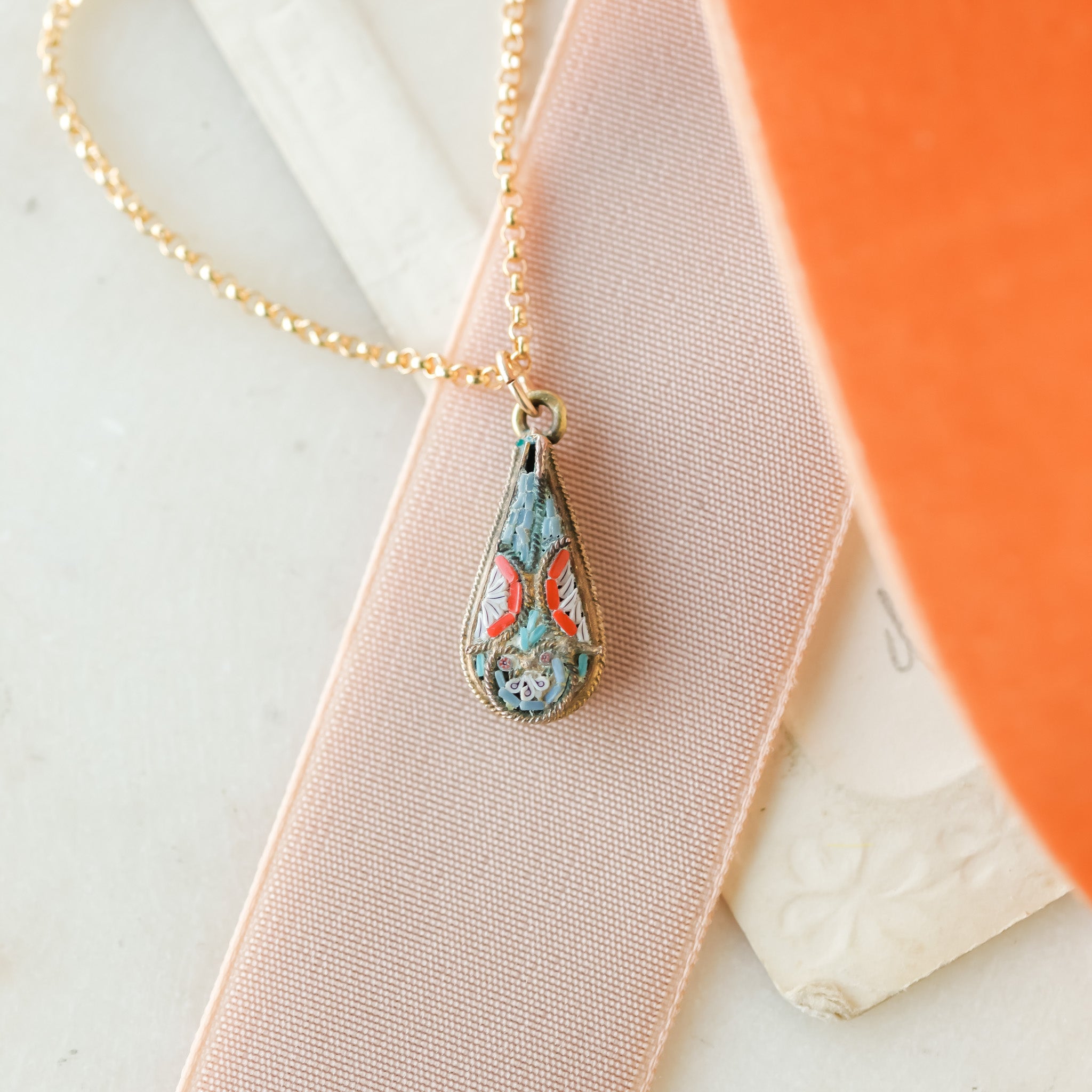 Stefano Micromosaic Pendant