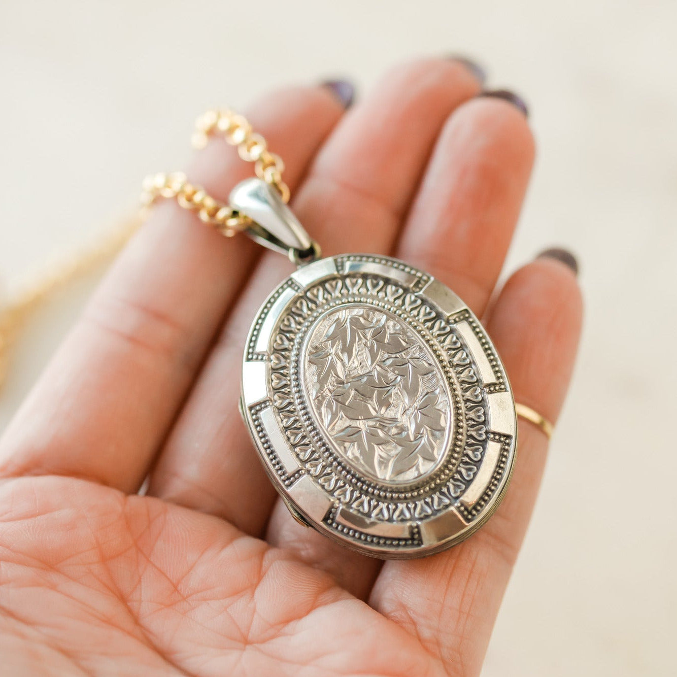 Hartley Silver Locket