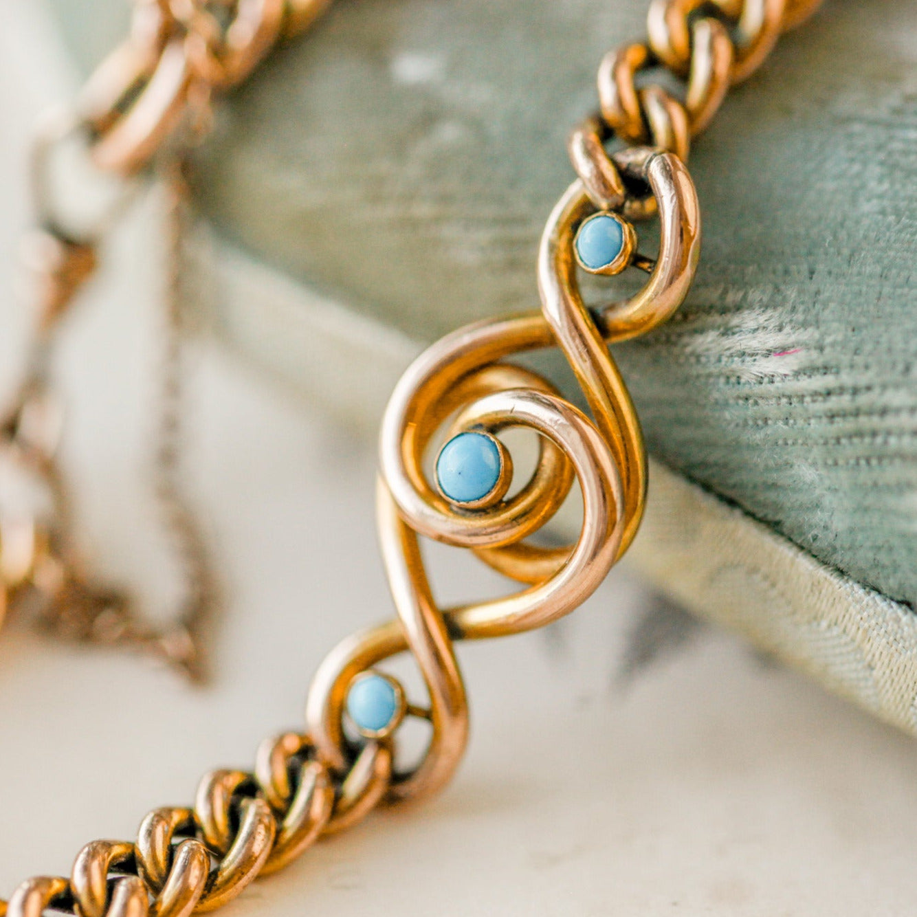 Bussieres Turquoise Bracelet