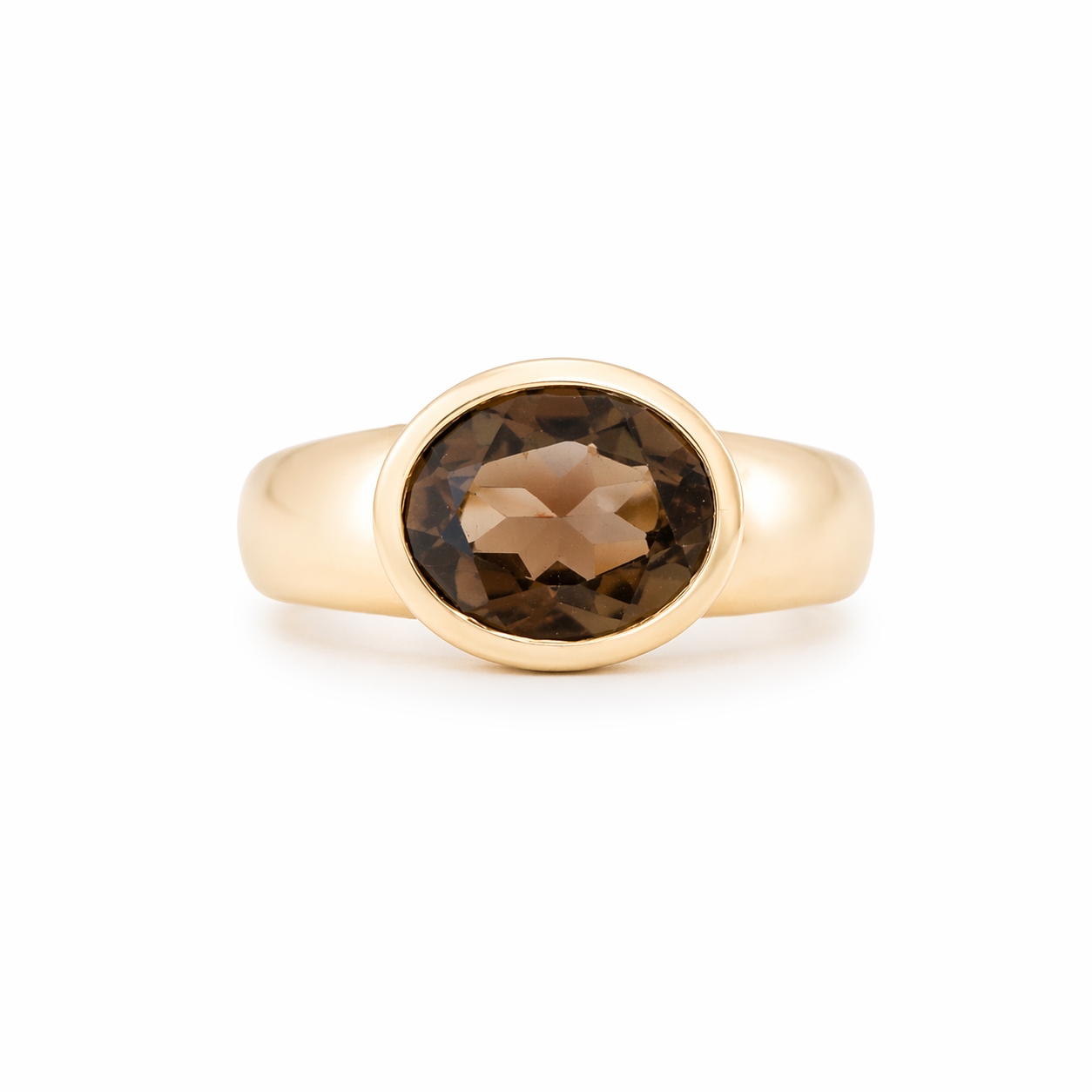 Smoky Quartz Empire Setting