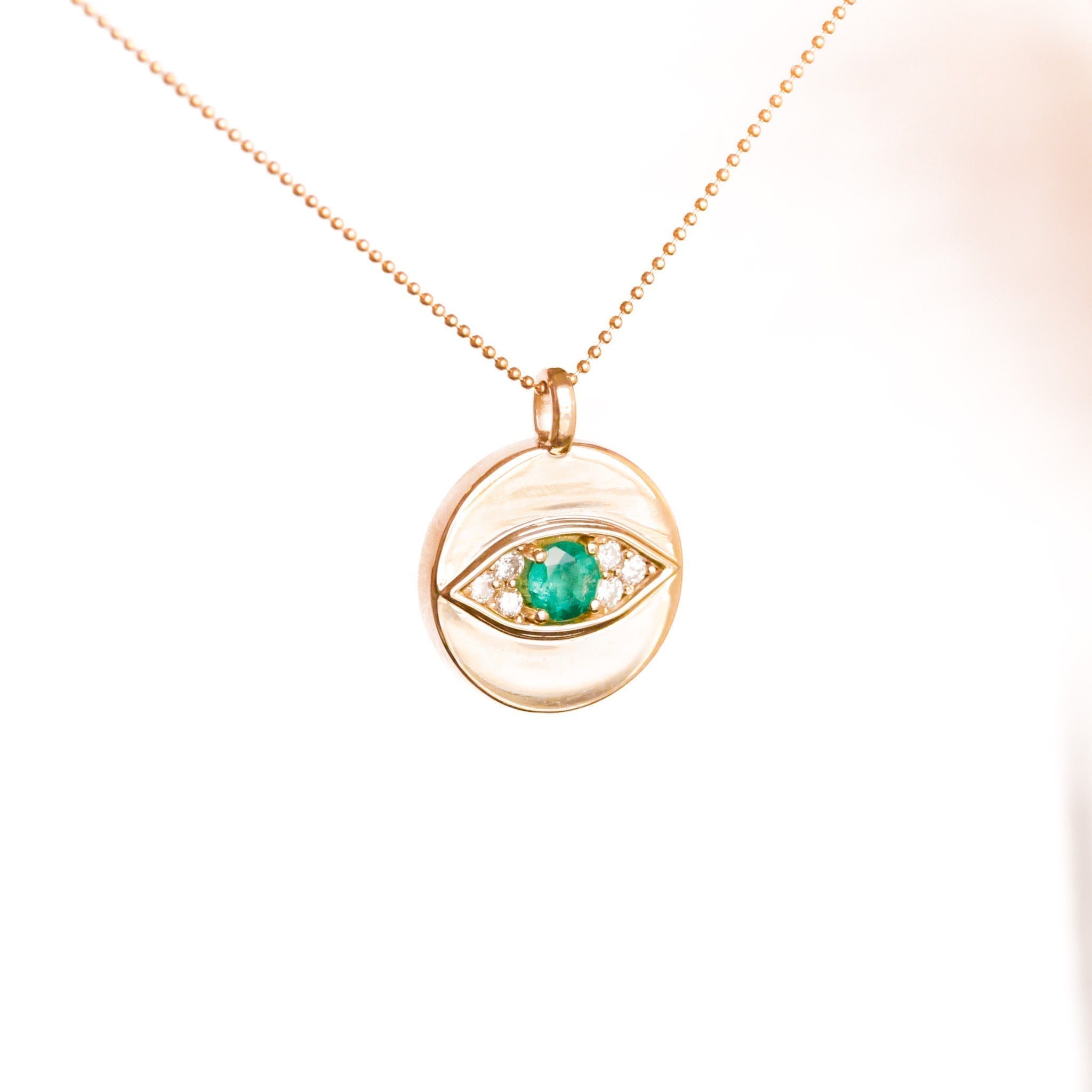 Emerald Pendant from Heirloom Ring