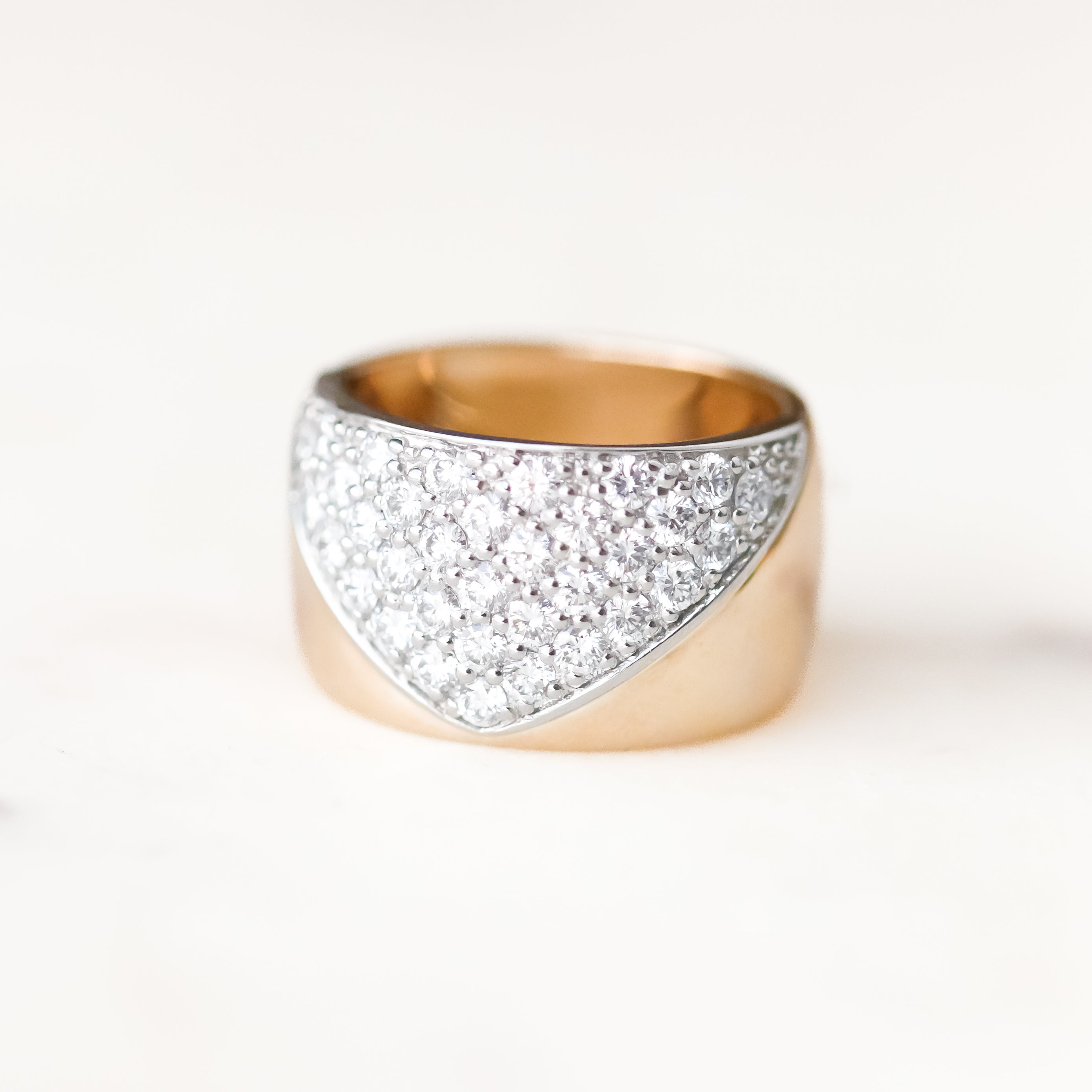 A Statement Ring from Divorce Diamonds