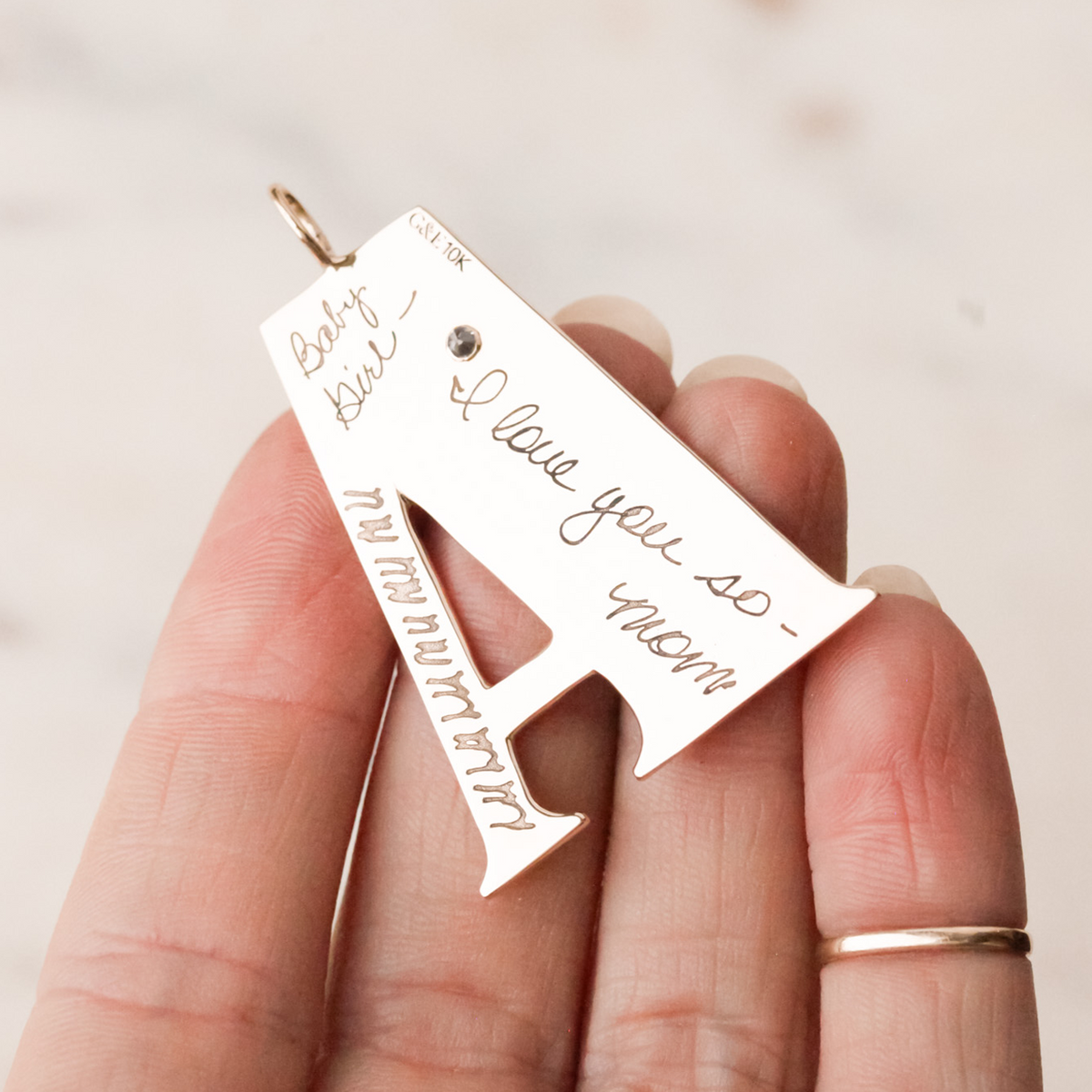 An Extra Special Letter Charm