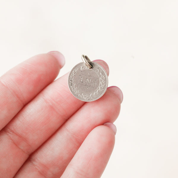 “LNS” Love Token Charm