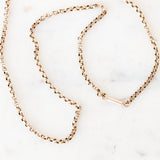 Amelia Solid 9k Gold Necklace