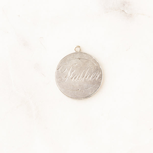 “Father” Love Token Charm