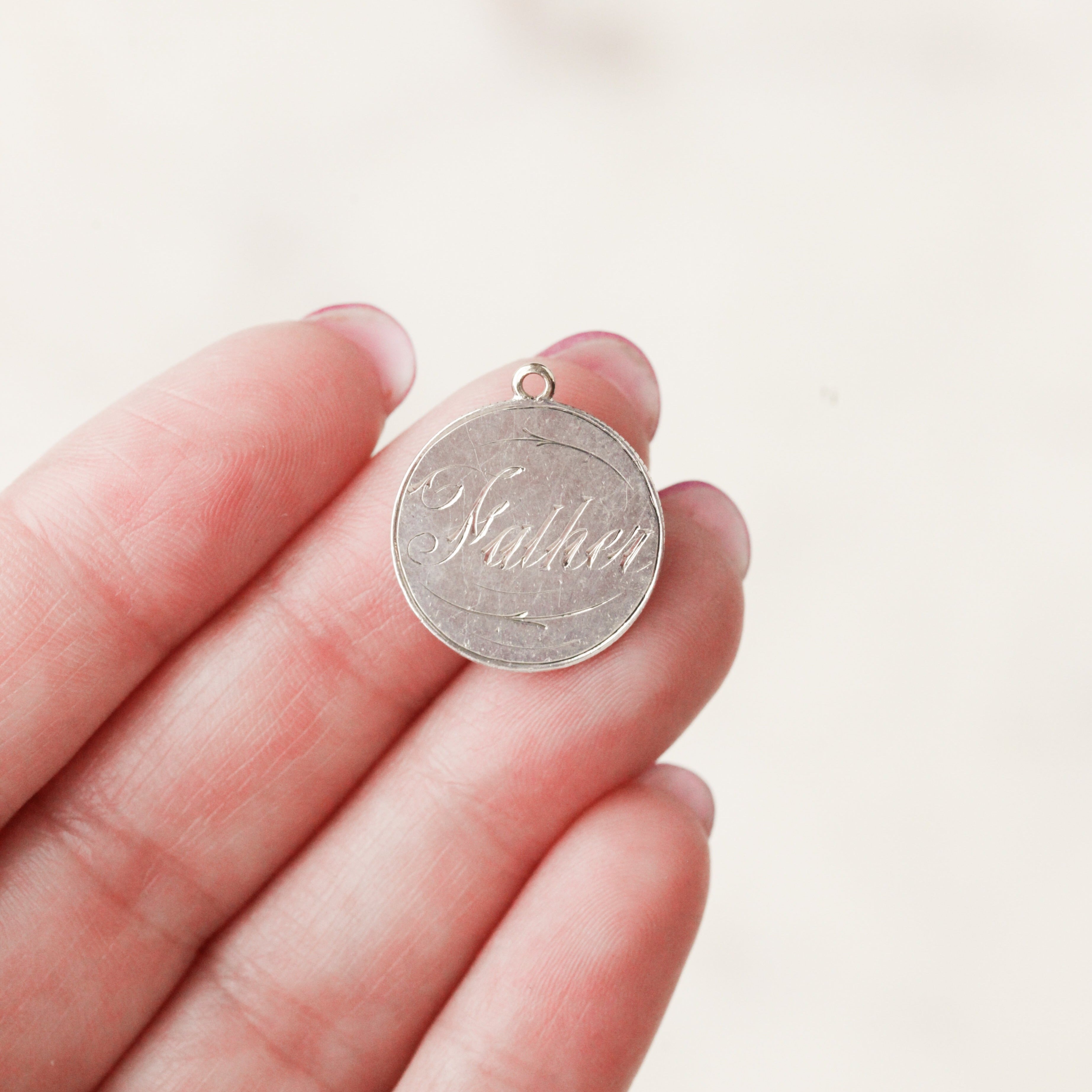 “Father” Love Token Charm