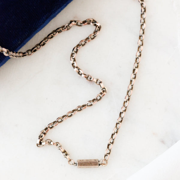 Jude Solid 9k Gold Necklace