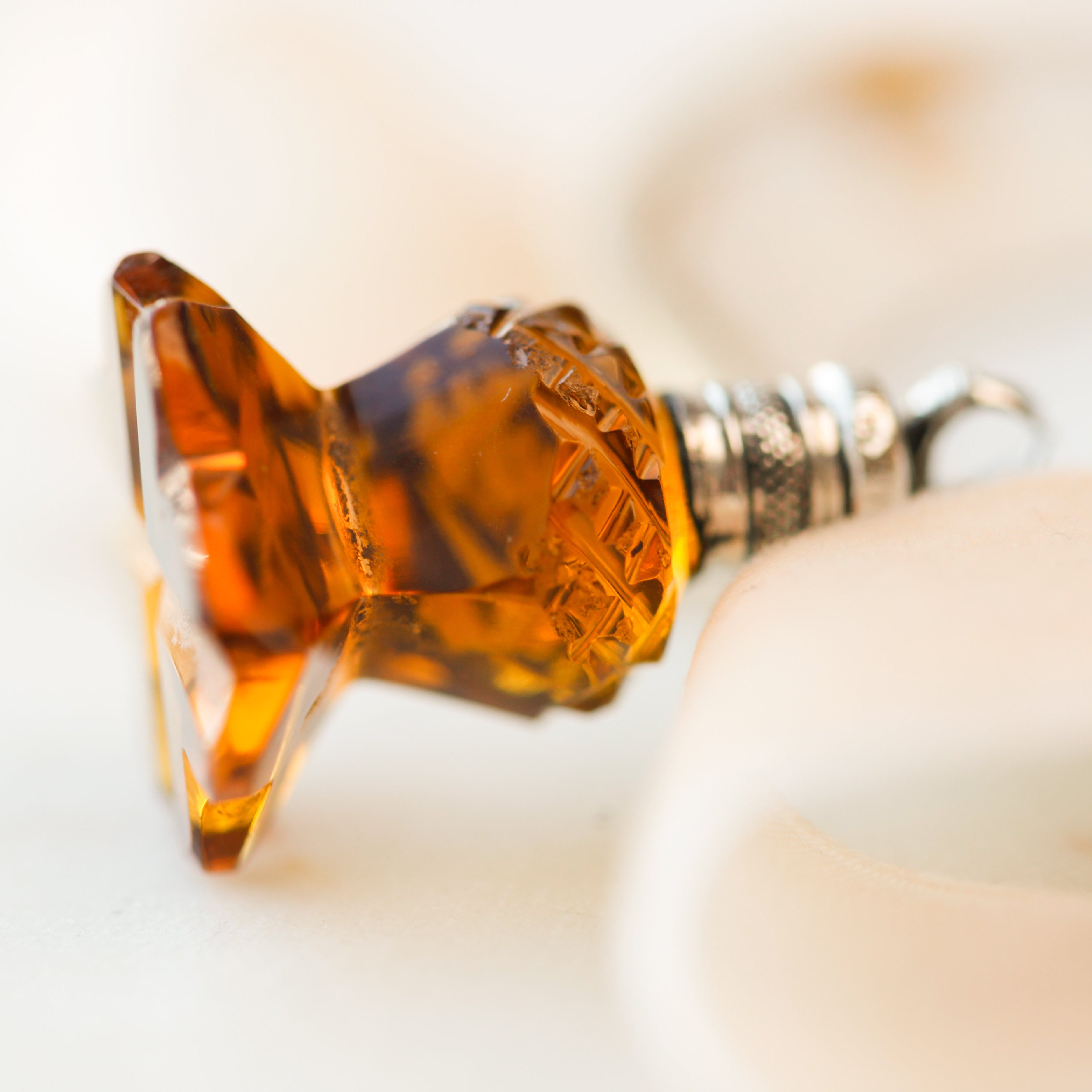 Sienna Scottish Thistle Charm