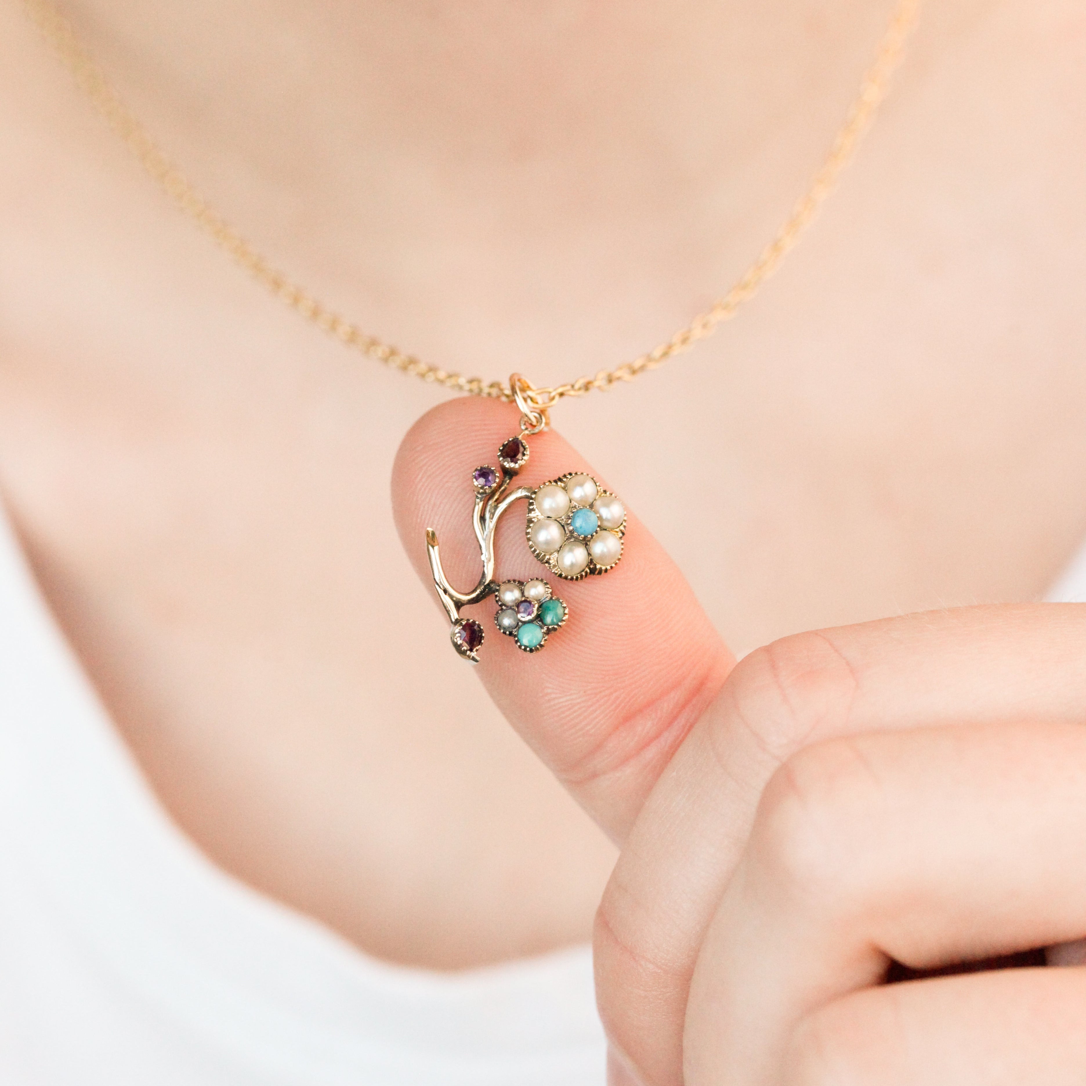 Josephine Flora Pendant