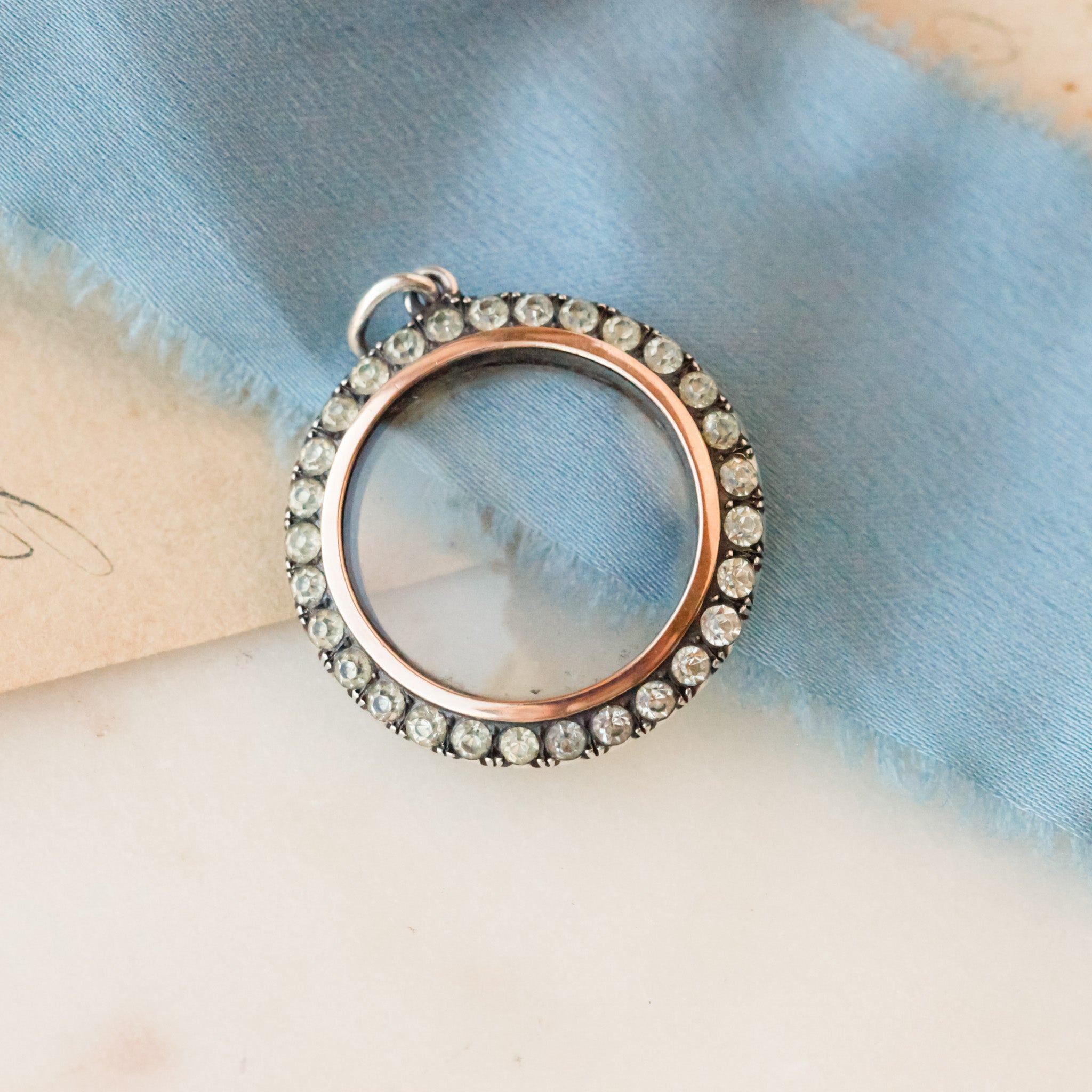 Evie Paste Stone Locket