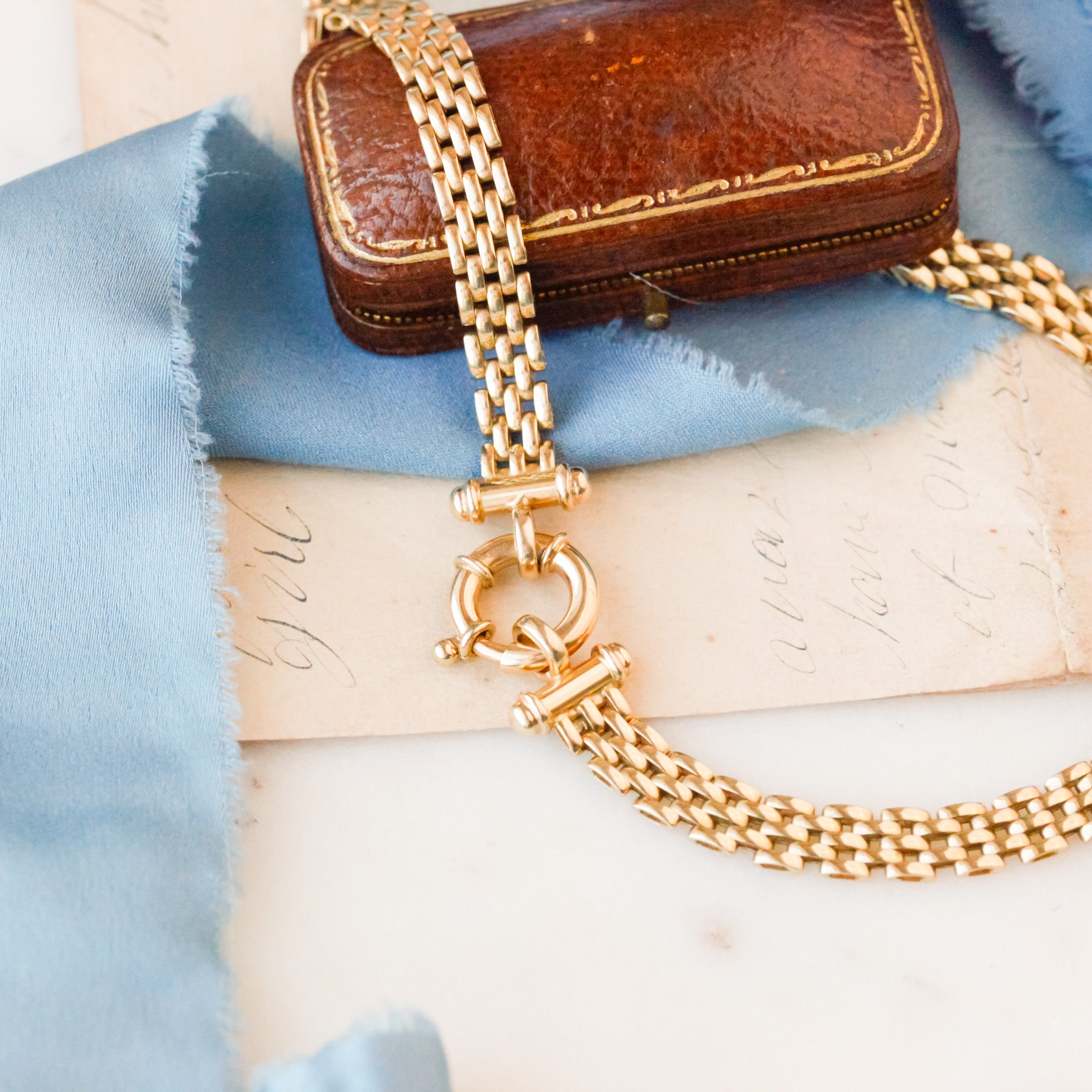 Vintage Classic Chain with Bolt Clasp