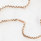 Amelia Solid 9k Gold Necklace