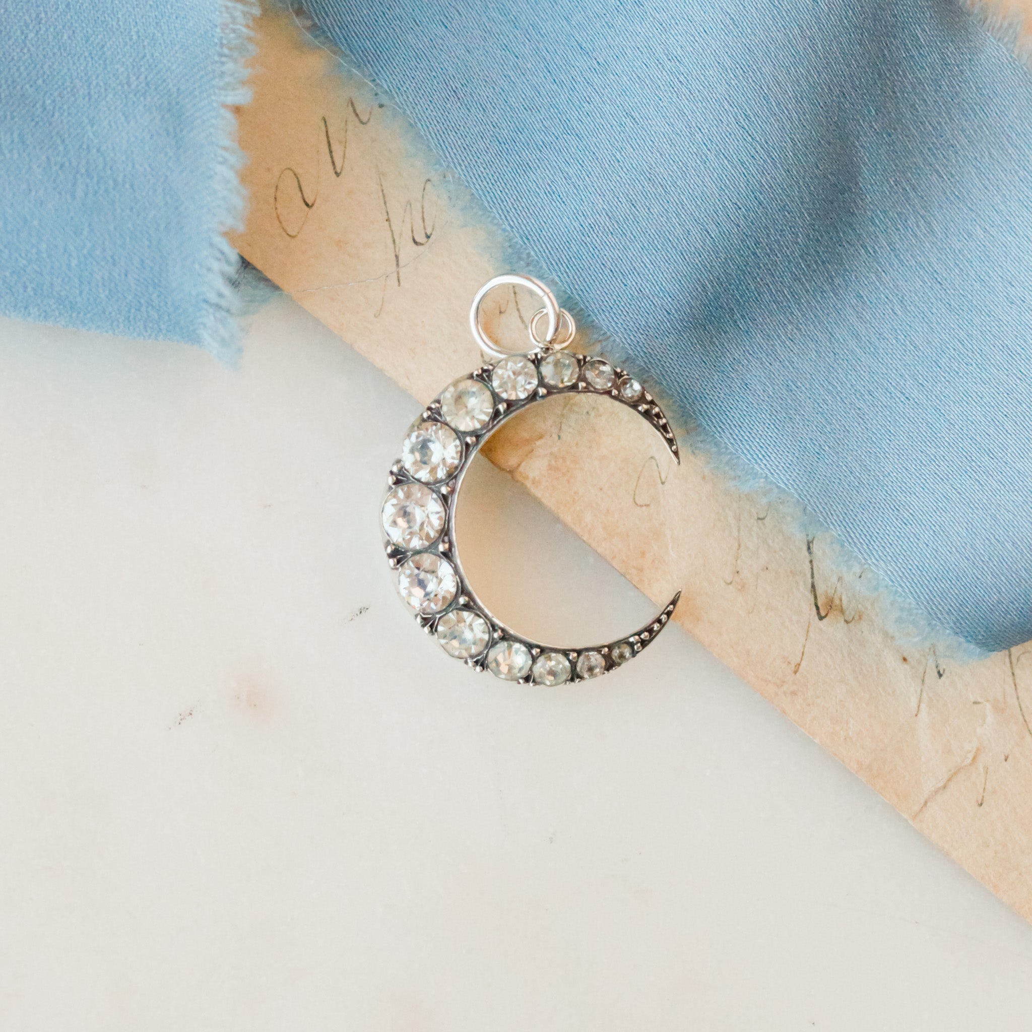 Bellie Celestial Crescent Charm