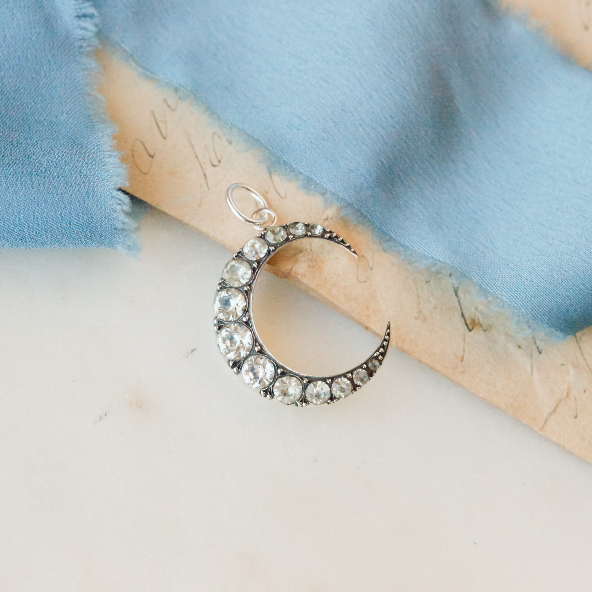 Bellie Celestial Crescent Charm