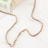 Amelia Solid 9k Gold Necklace