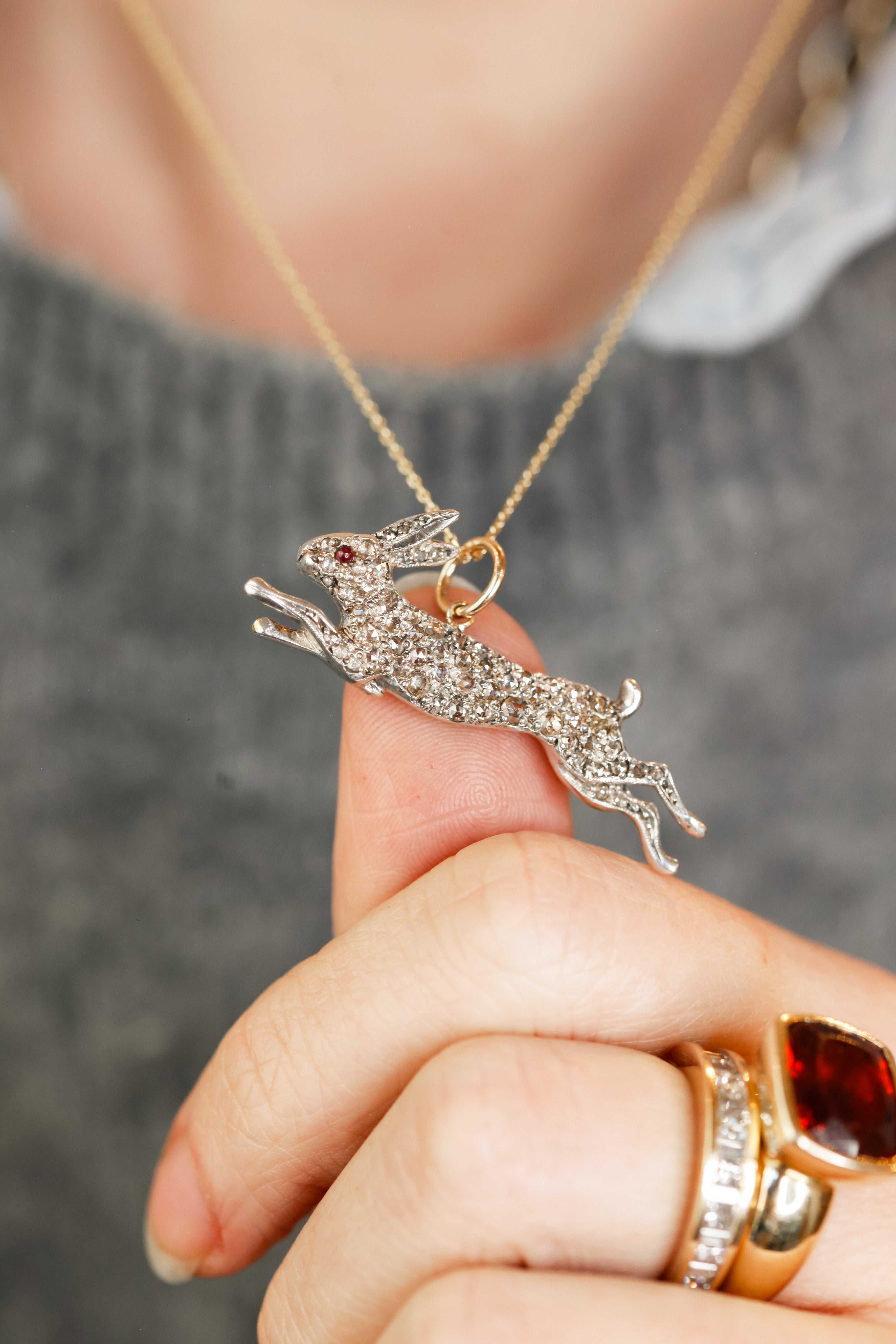 Leaping Diamond Hare