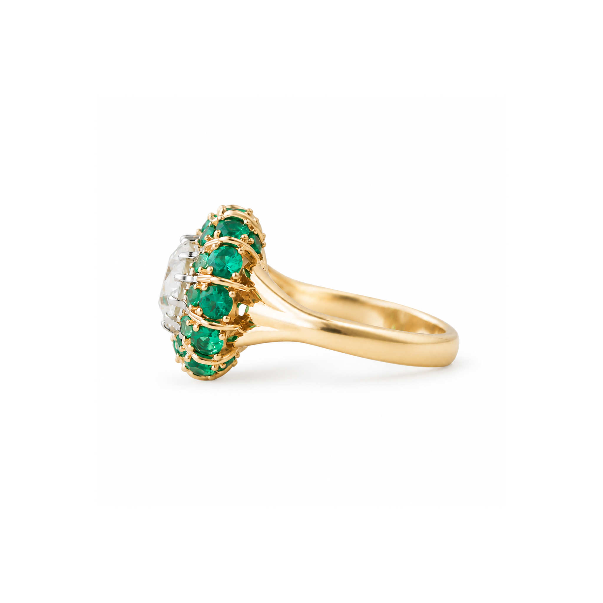 Emerald Ophelia Signature Setting