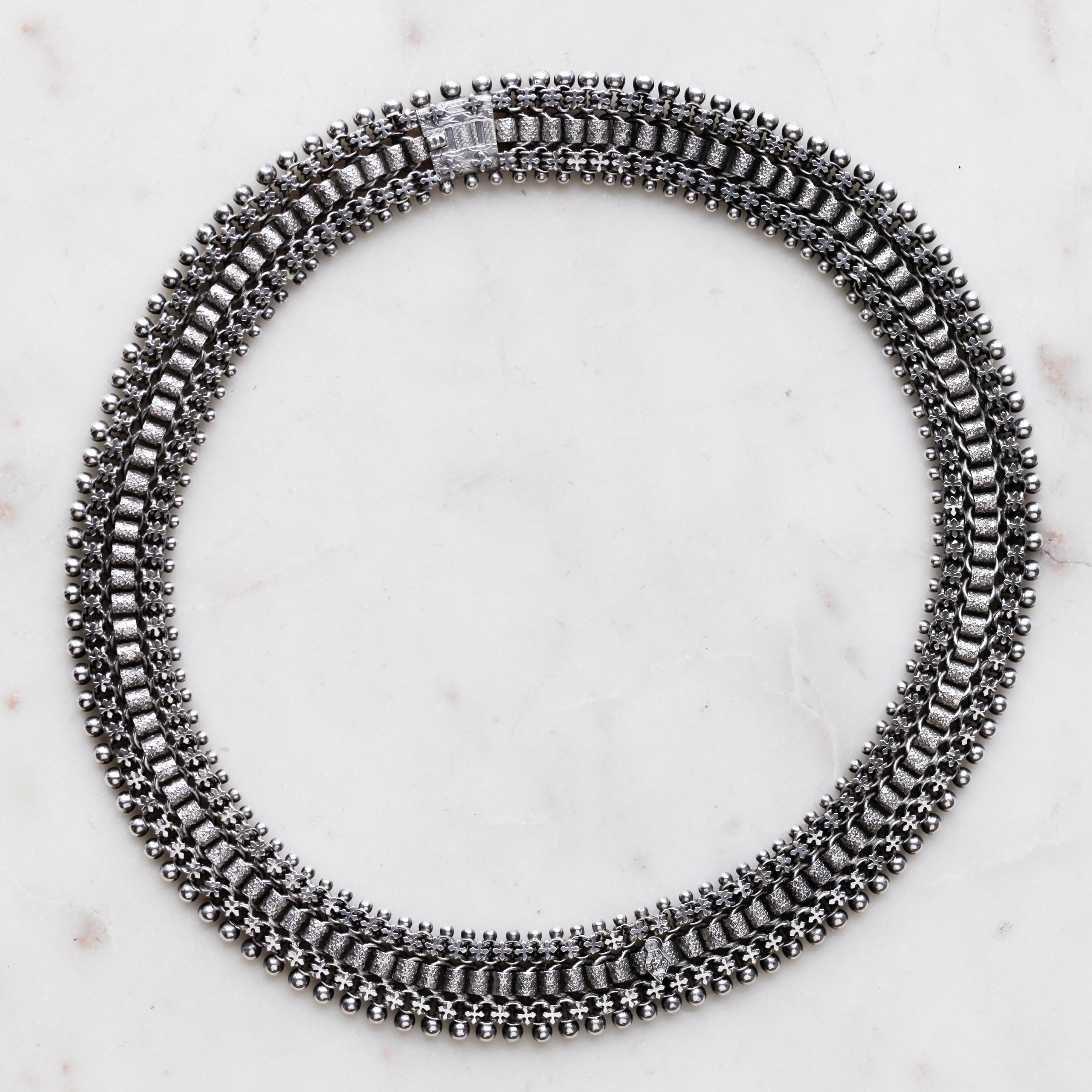 Cora Sterling Collar Necklace