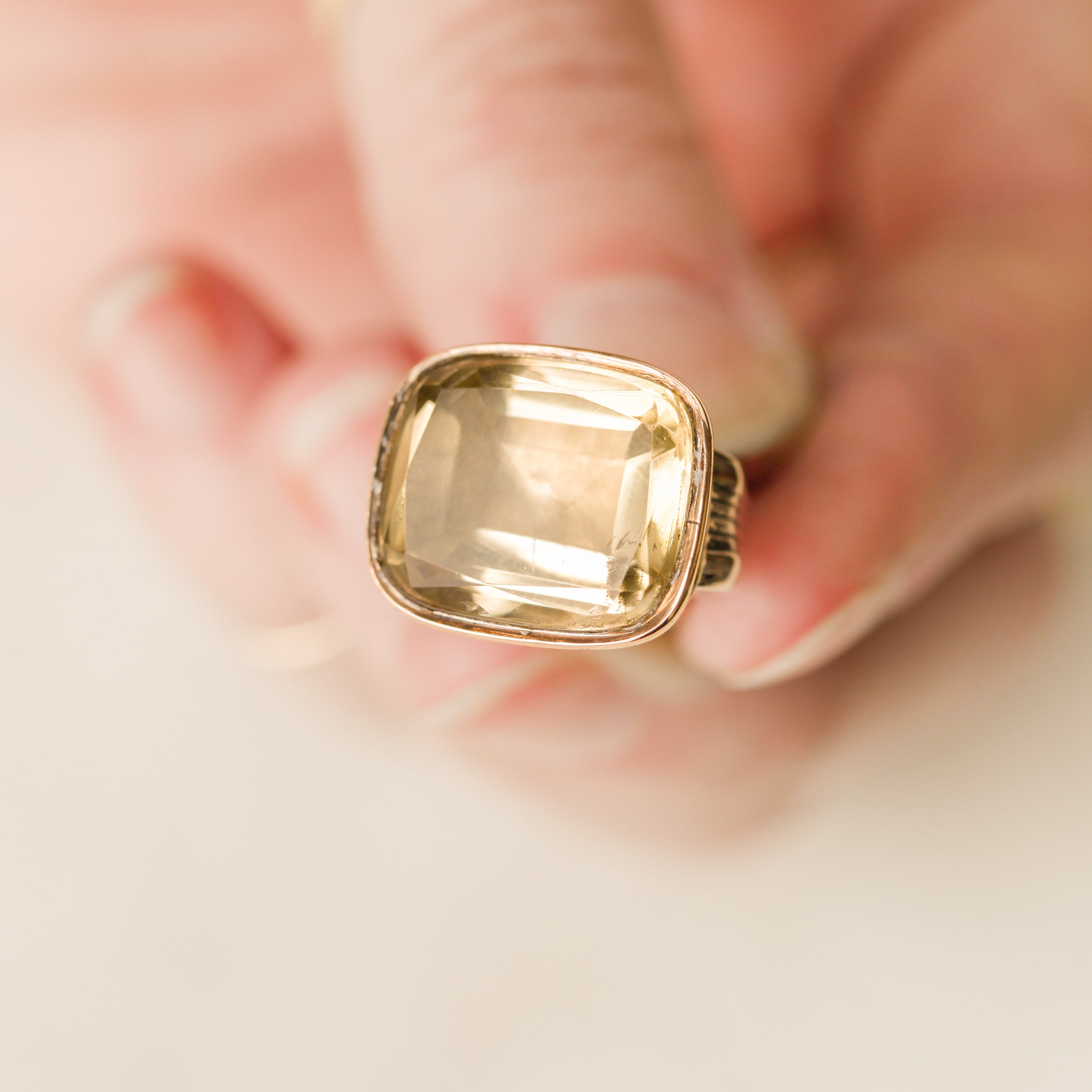 Hesah Citrine Fob Charm