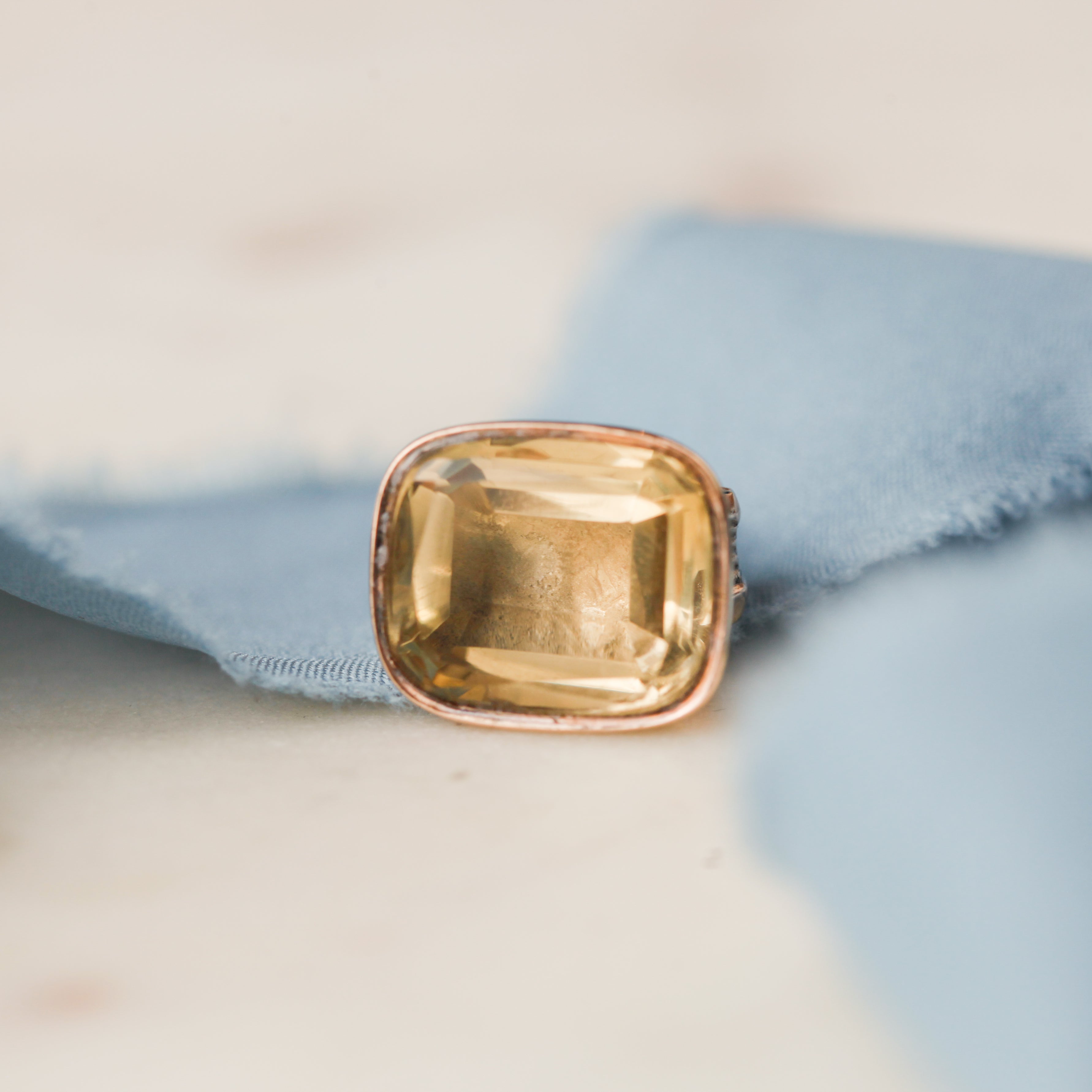 Hesah Citrine Fob Charm