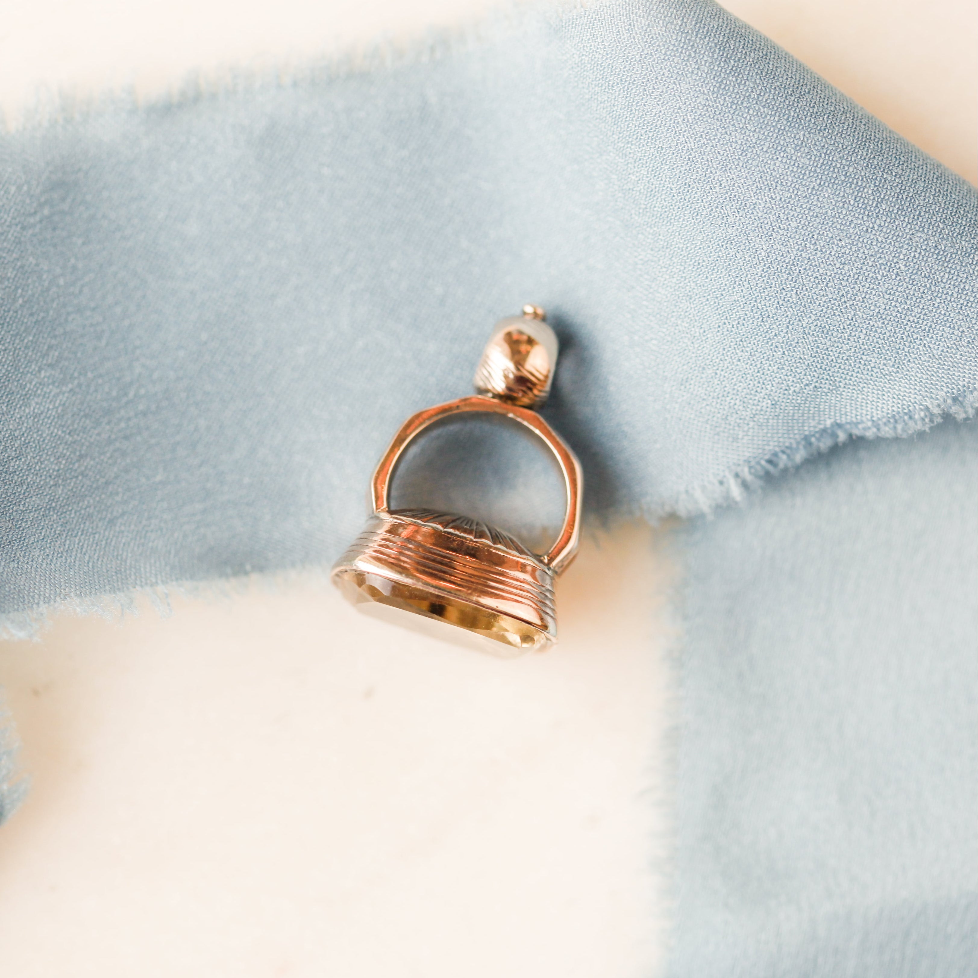 Hesah Citrine Fob Charm