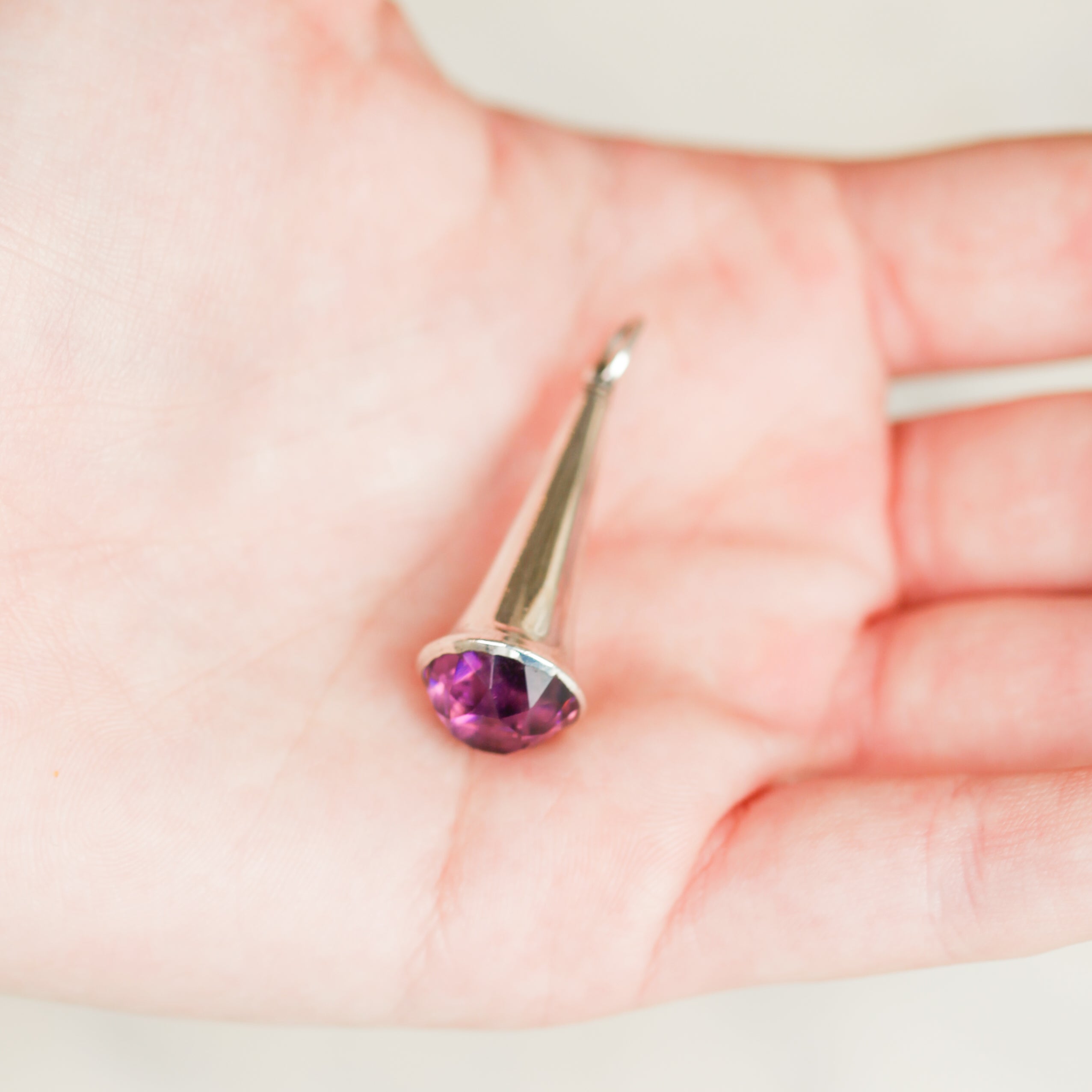 Lenie Silver Totem Pendant