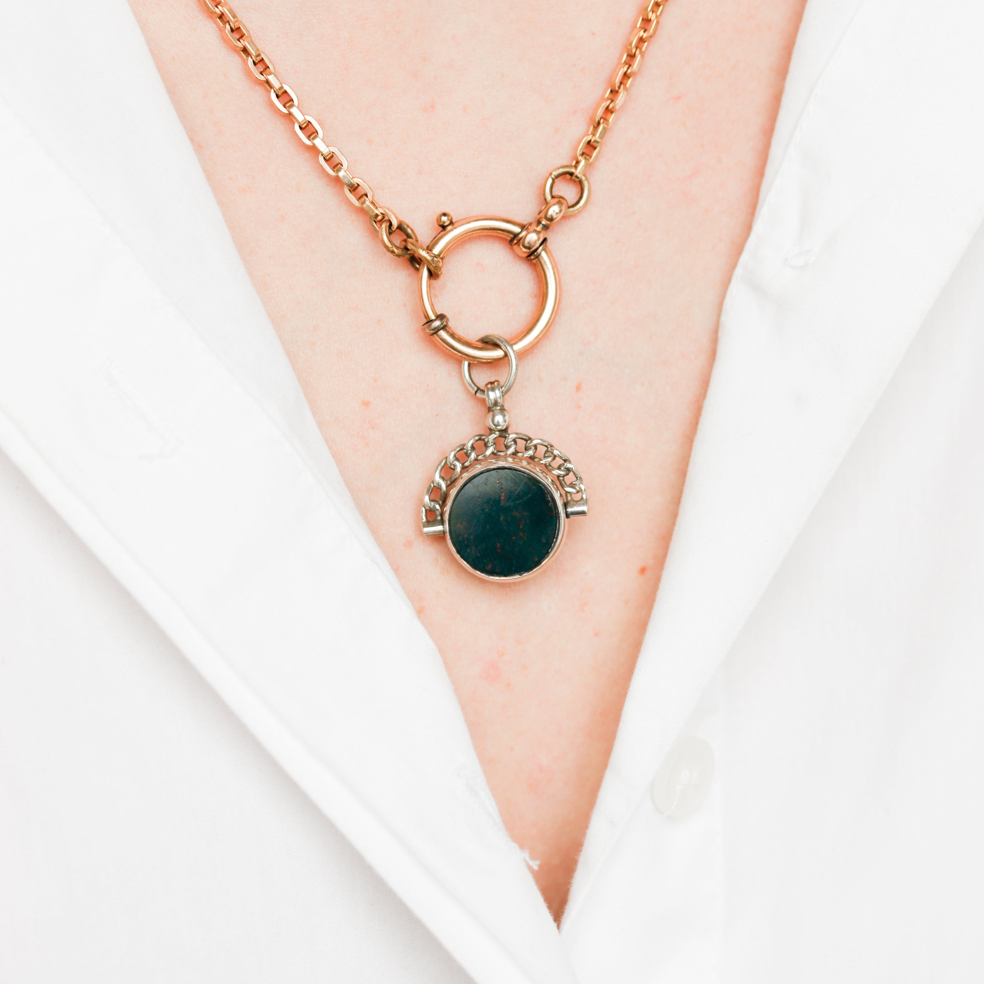 Custom Bloodstone Fob