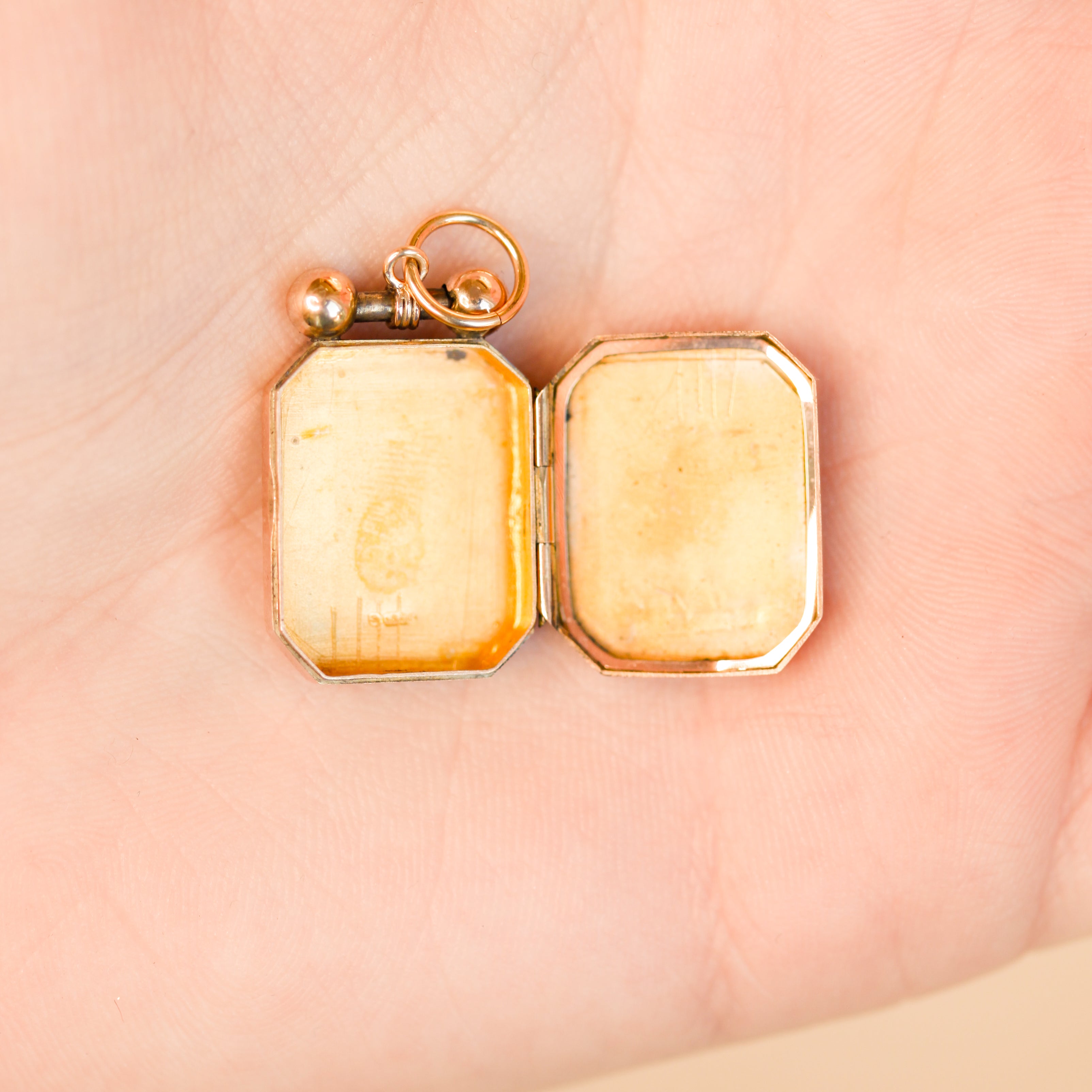 Lucky Gold Horseshoe Locket