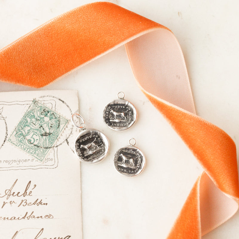 "Faithful Friend" Silver Charm