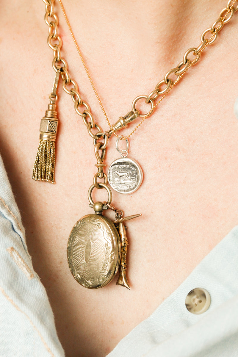 "Faithful Friend" Silver Charm