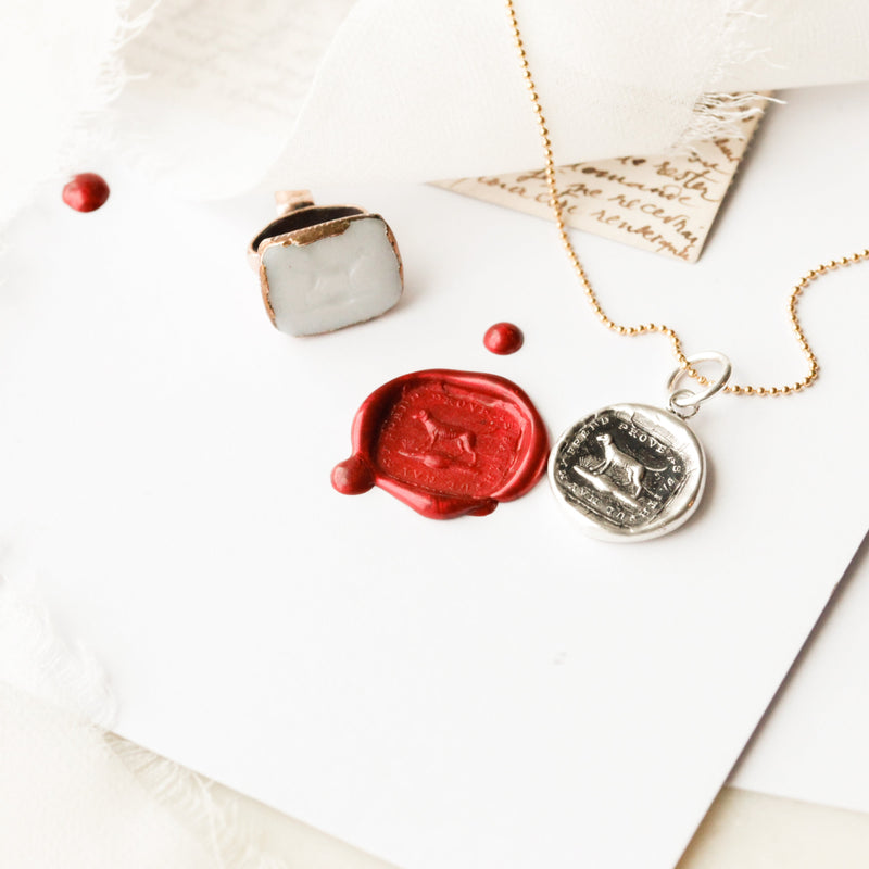 "Faithful Friend" Silver Charm