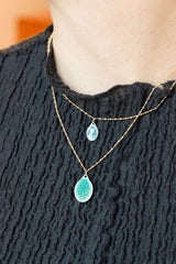 Medium Enameled Saint Pendants