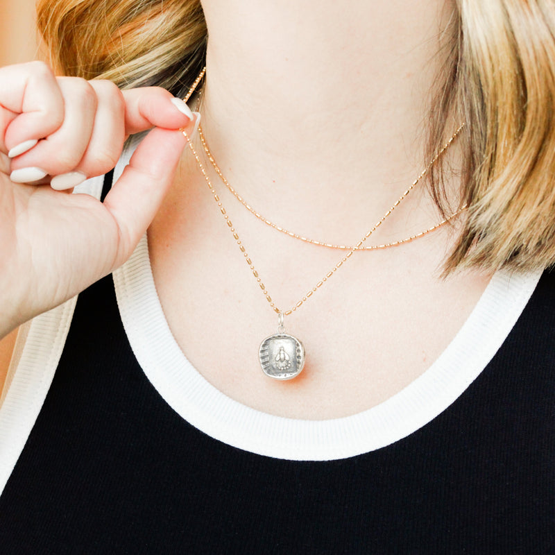 Classic Morse Code Necklace