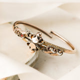Brevia Garnet Engagement Bracelet