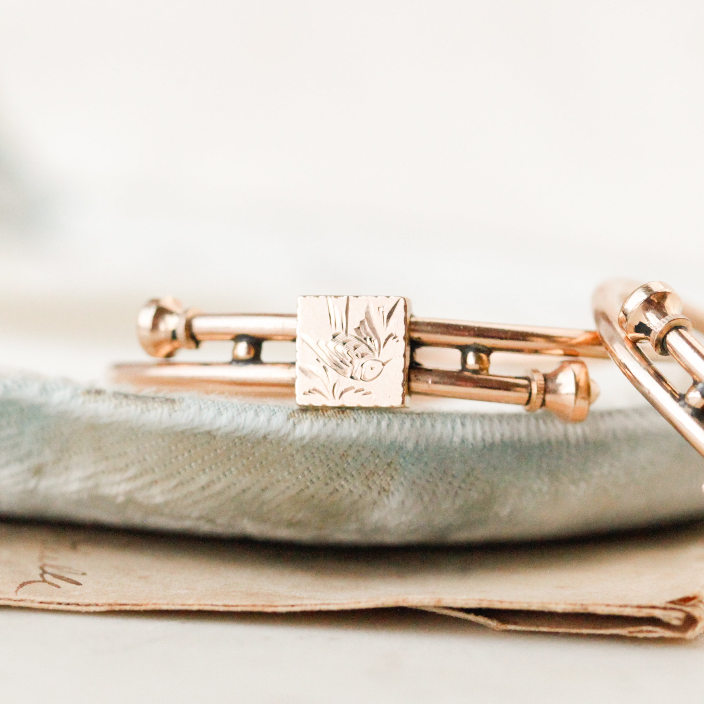 Matching Bird Engagement Bracelets