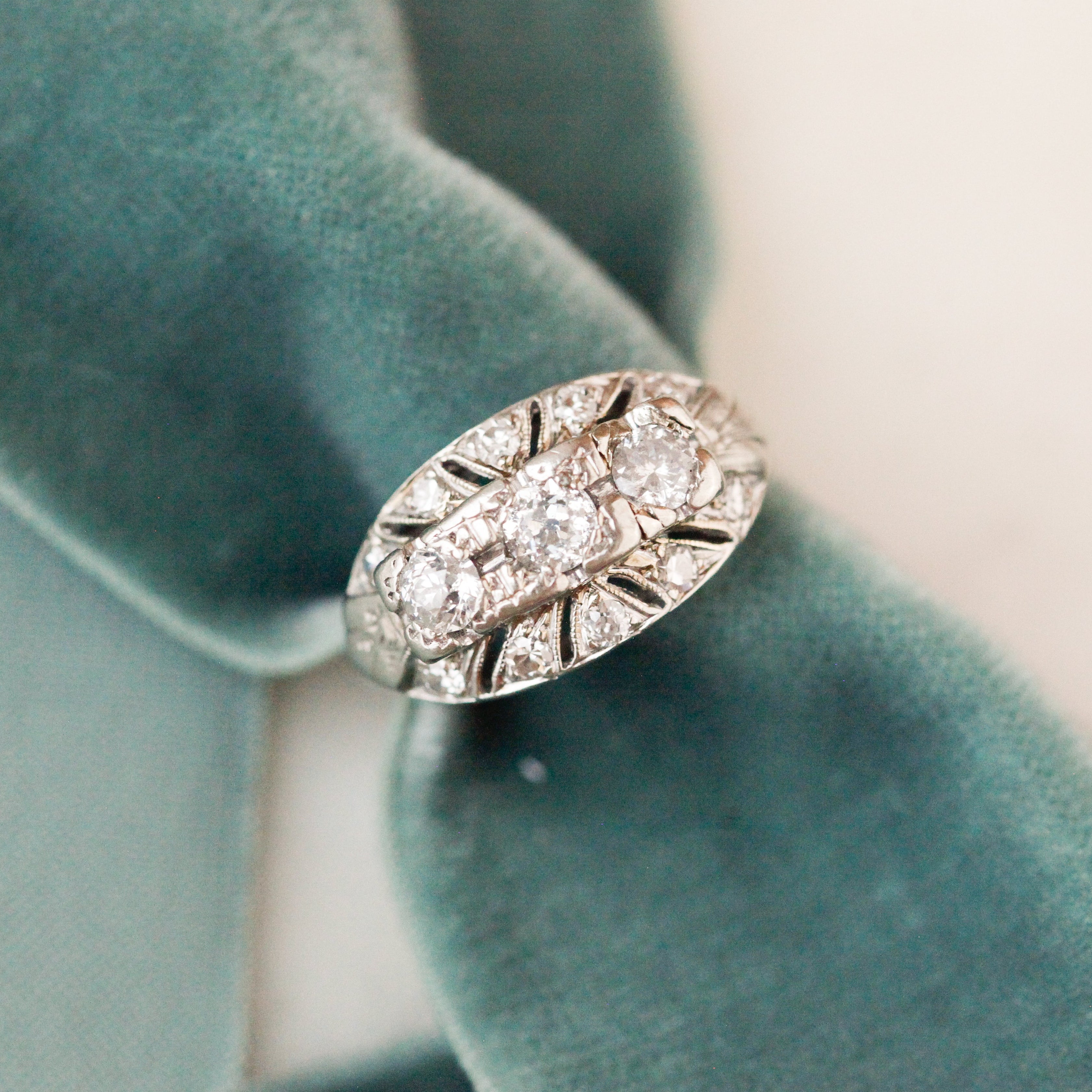 Duchess Deco Diamond Ring