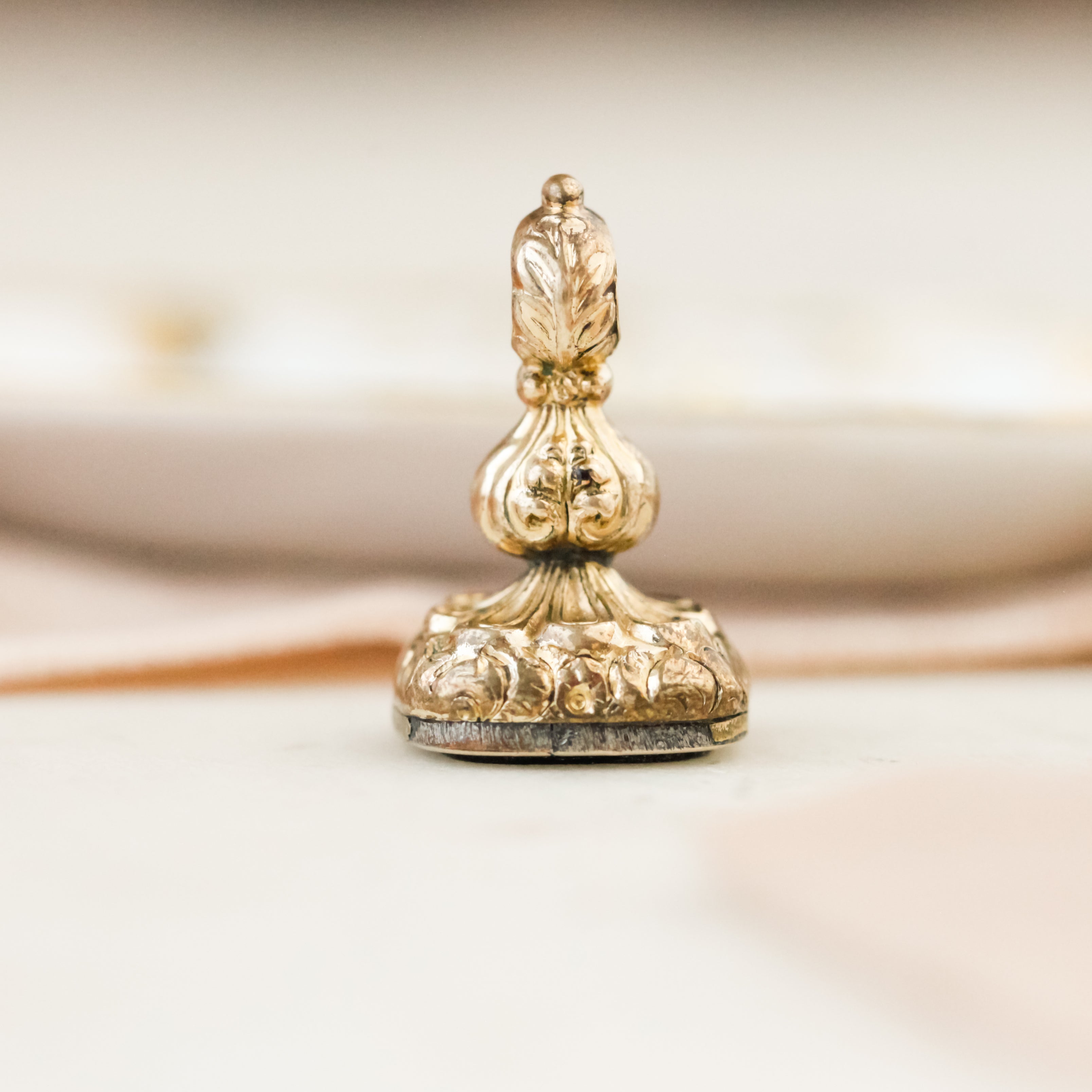 Original "Love, Make Haste" Cupid Intaglio Fob