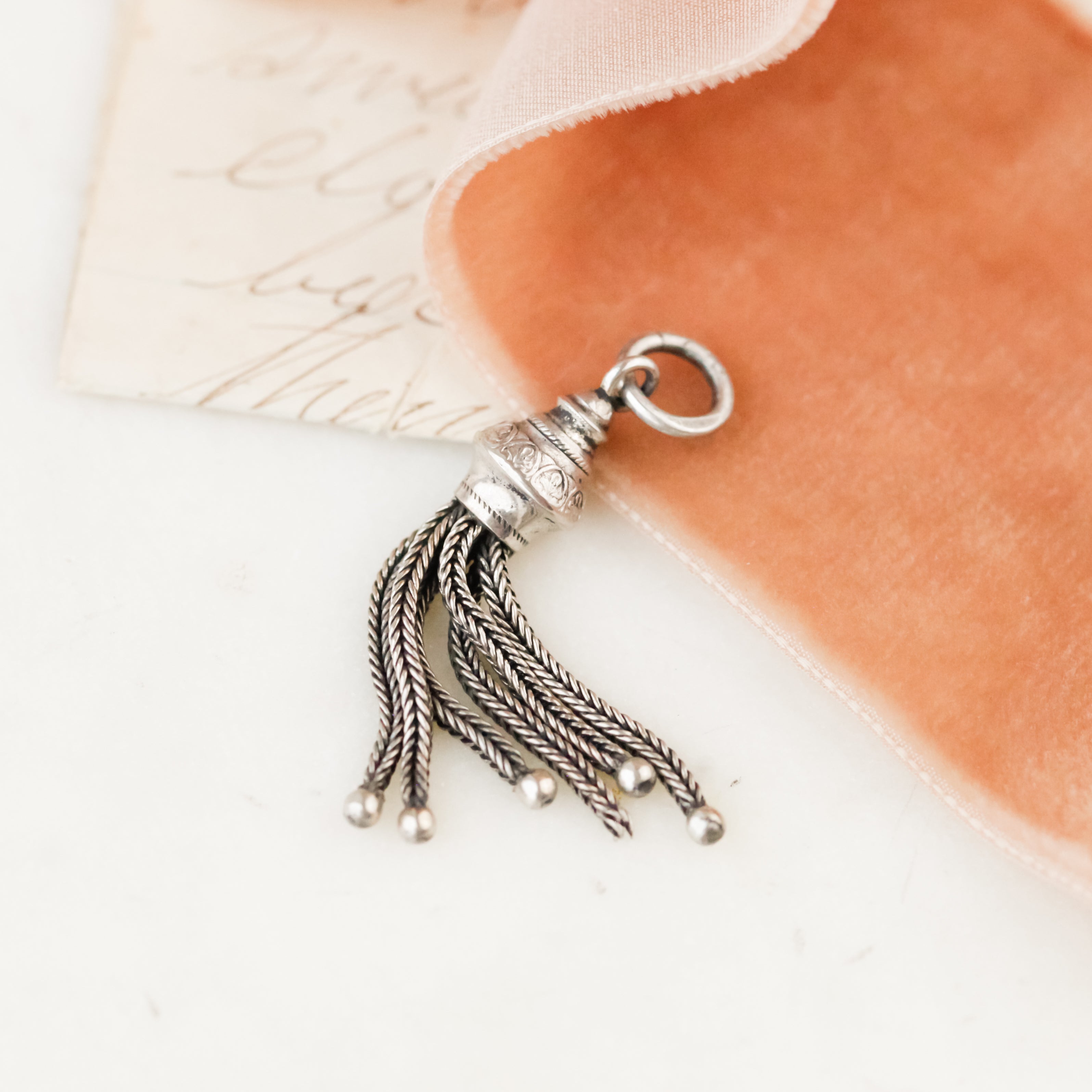 Beret Sterling Tassel Charm