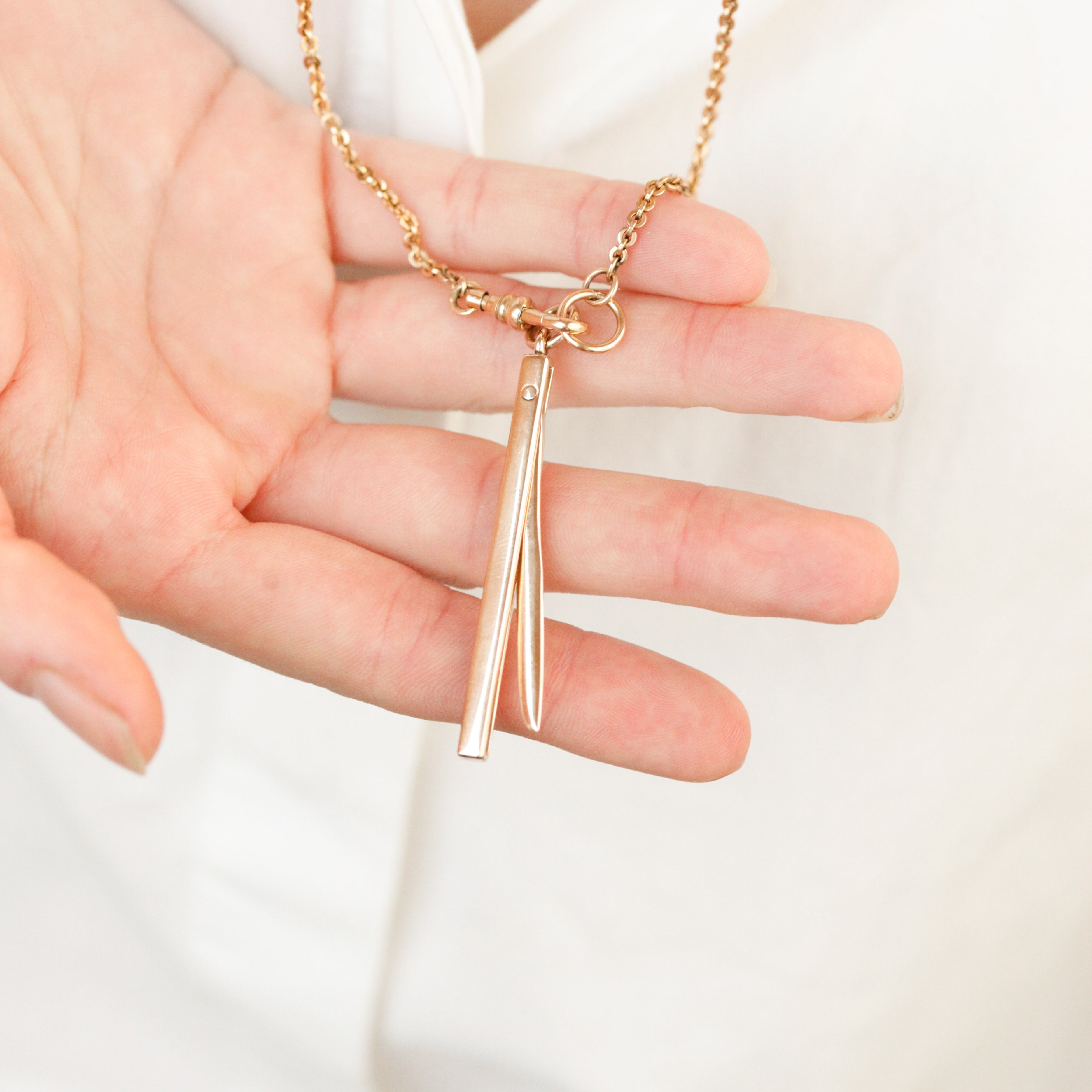 Horace 9k Gold Toothpick Charm