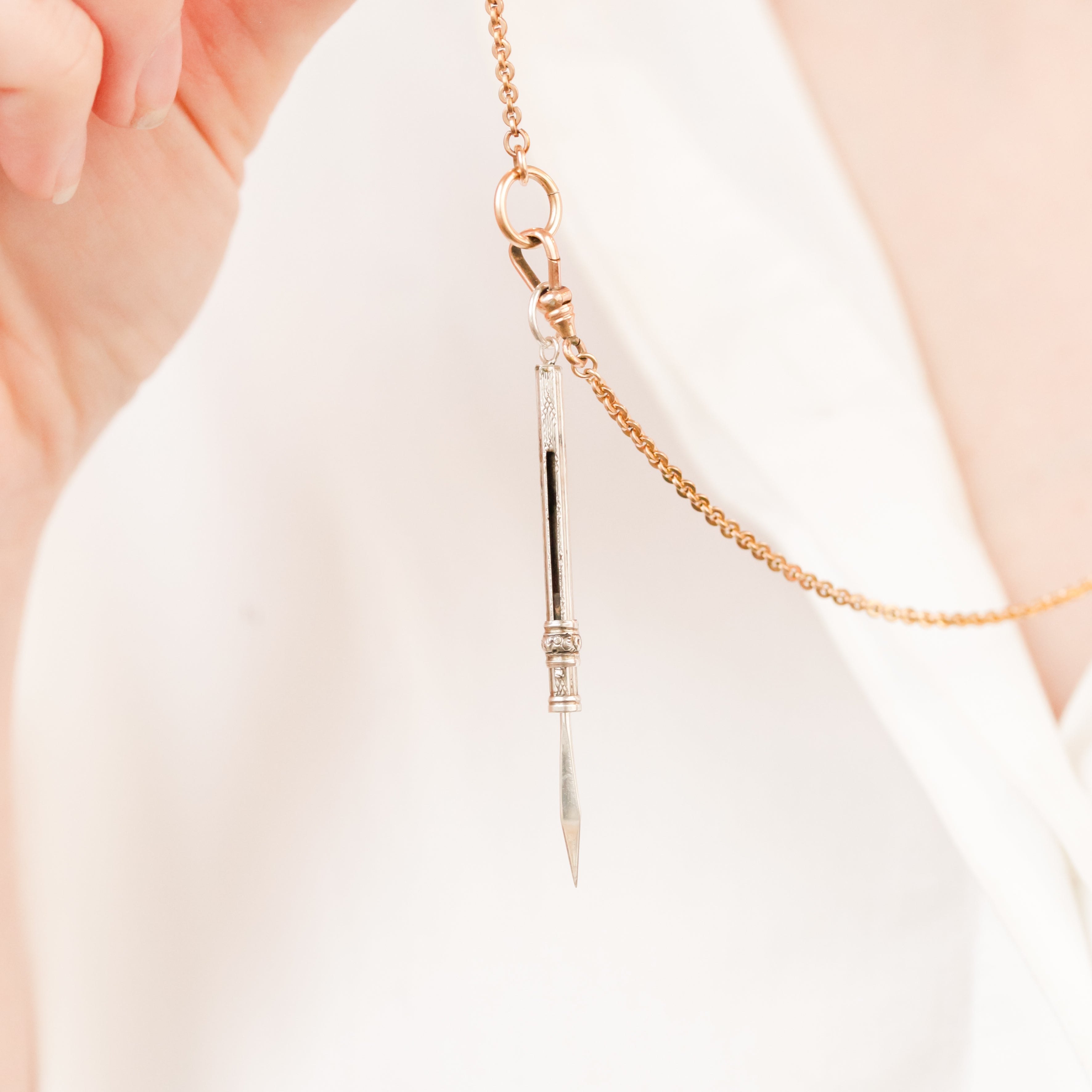 Victorian Silver Toothpick Charm