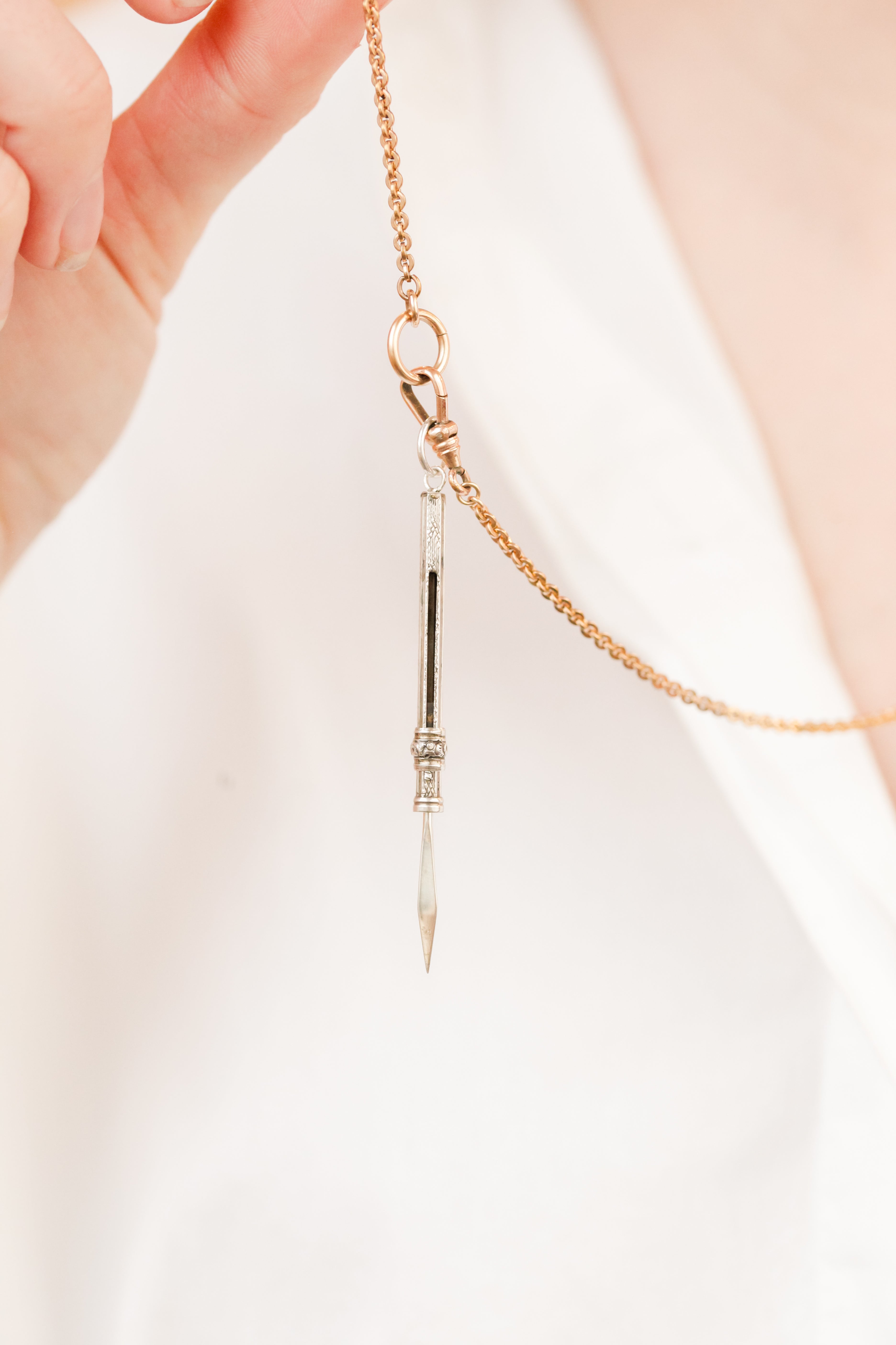 Victorian Silver Toothpick Charm